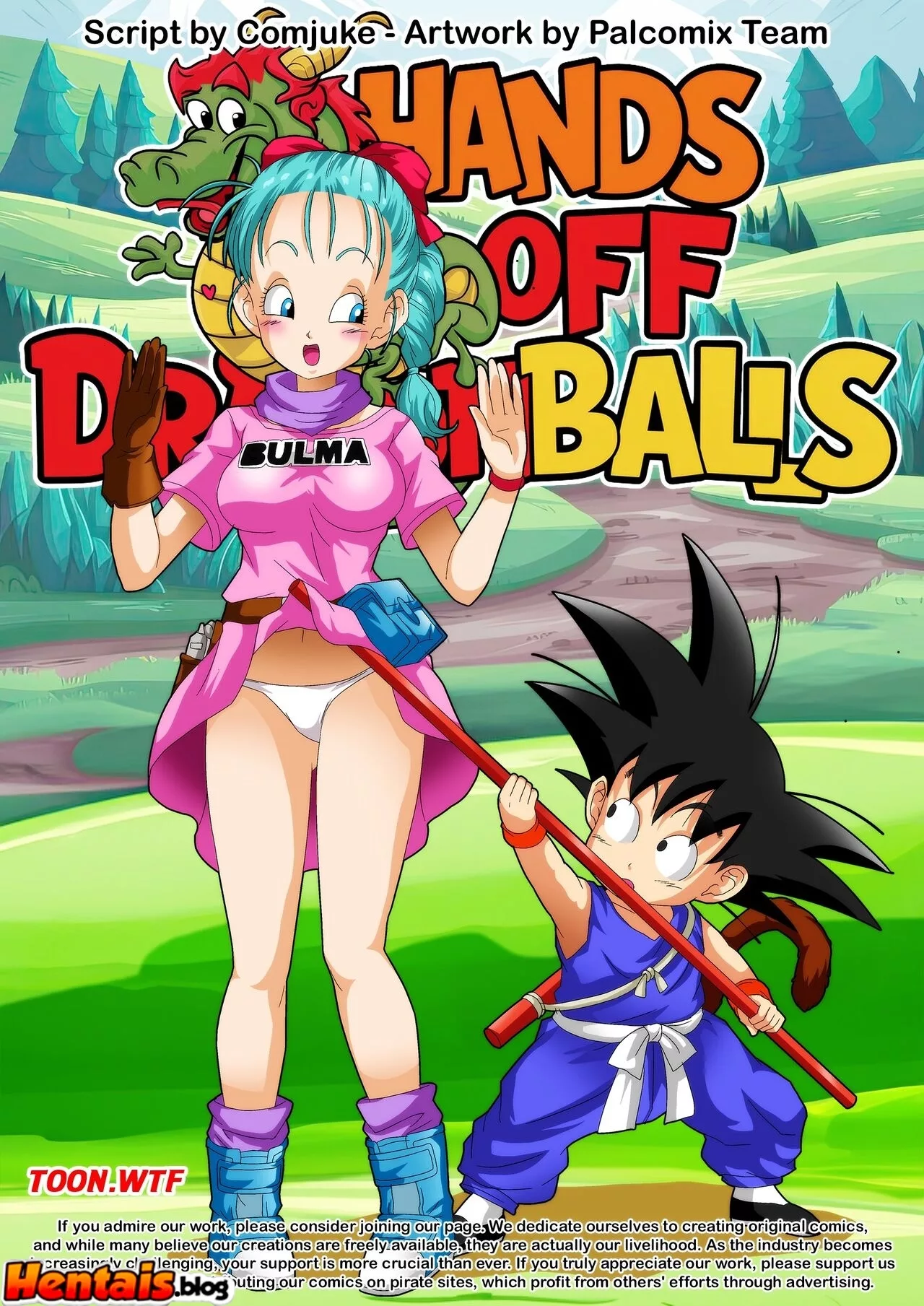 Dragon Ball Hentai: Tire as Mãos das Esferas do Dragão