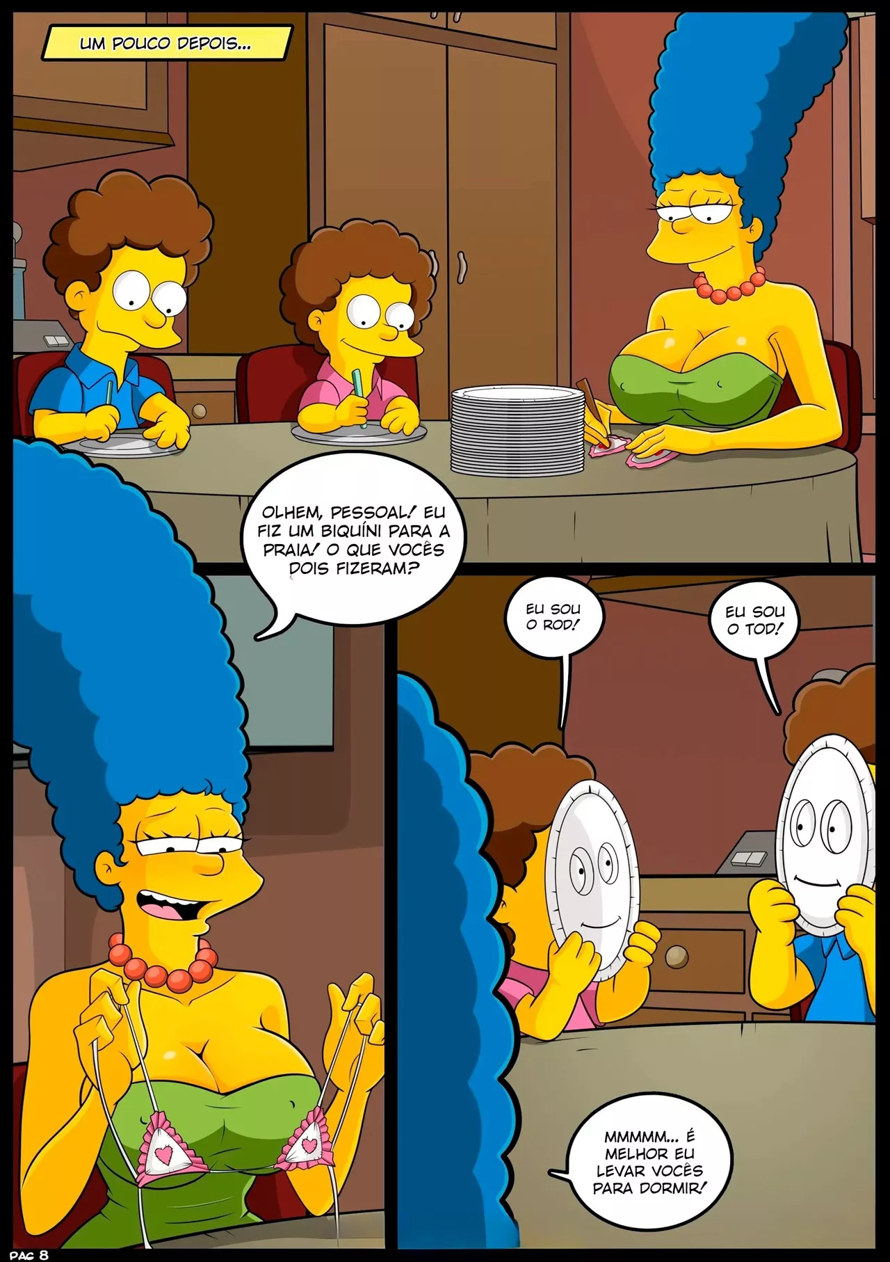 A Fantasia Amarela: A Sentada da Babá - Página 9
