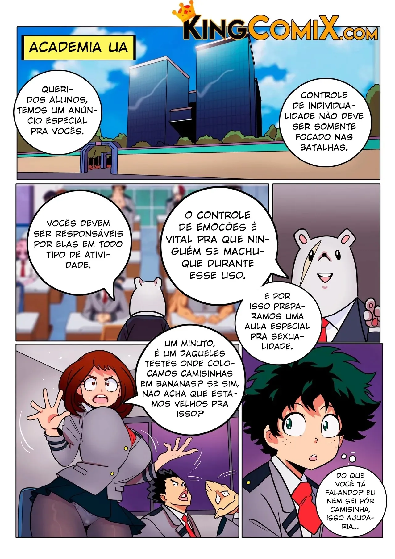 Boku No Hero Hentai: Classe Sexual - Página 2