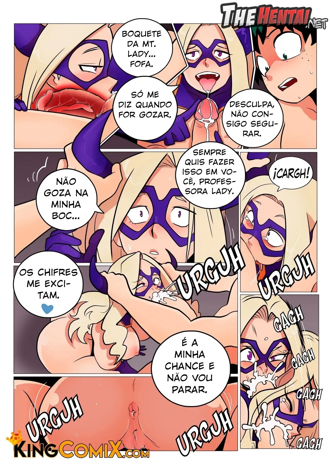 Boku No Hero Hentai: Classe Sexual - Página 9