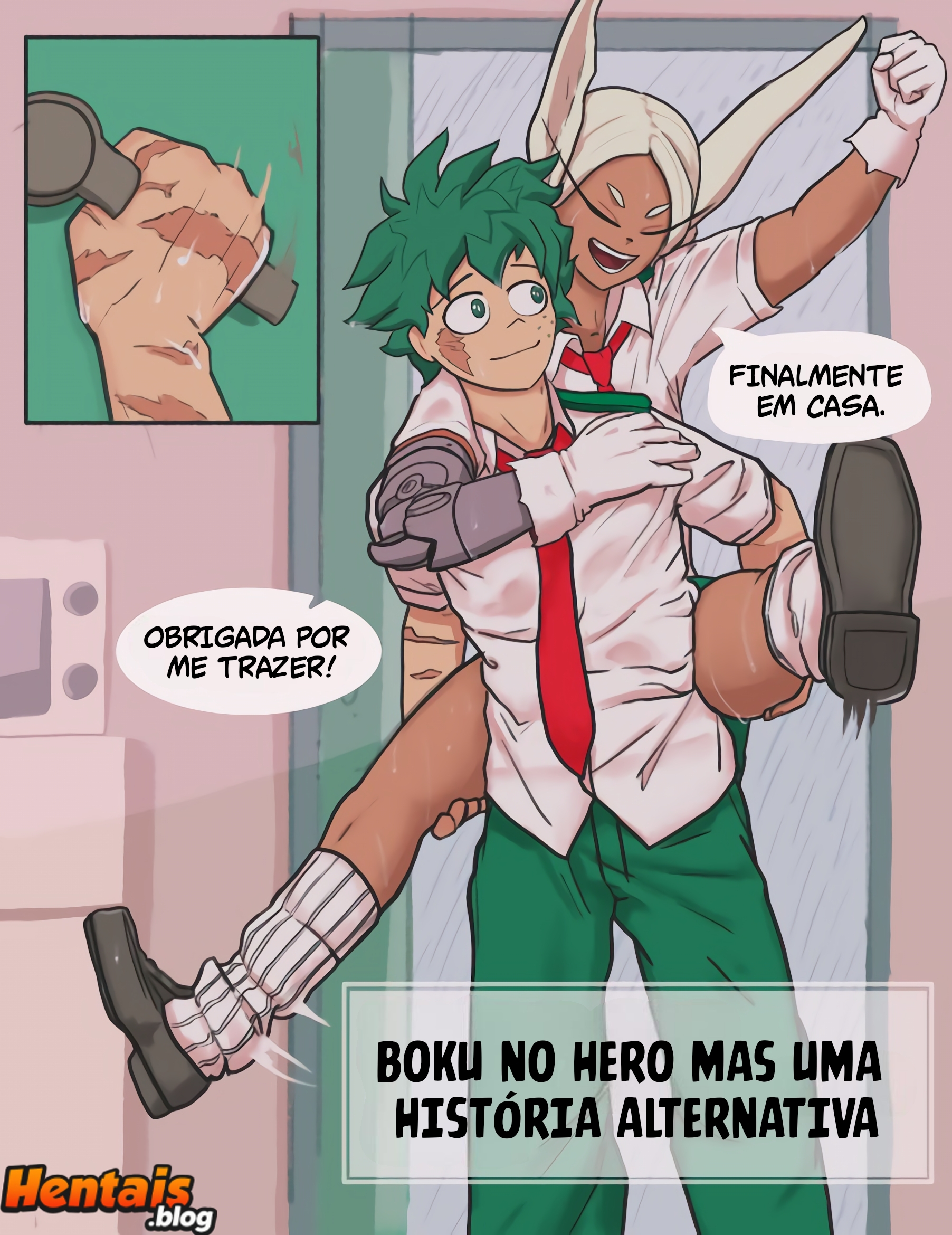 Boku No Hero Hentai: Deku & Mirko - Página 3