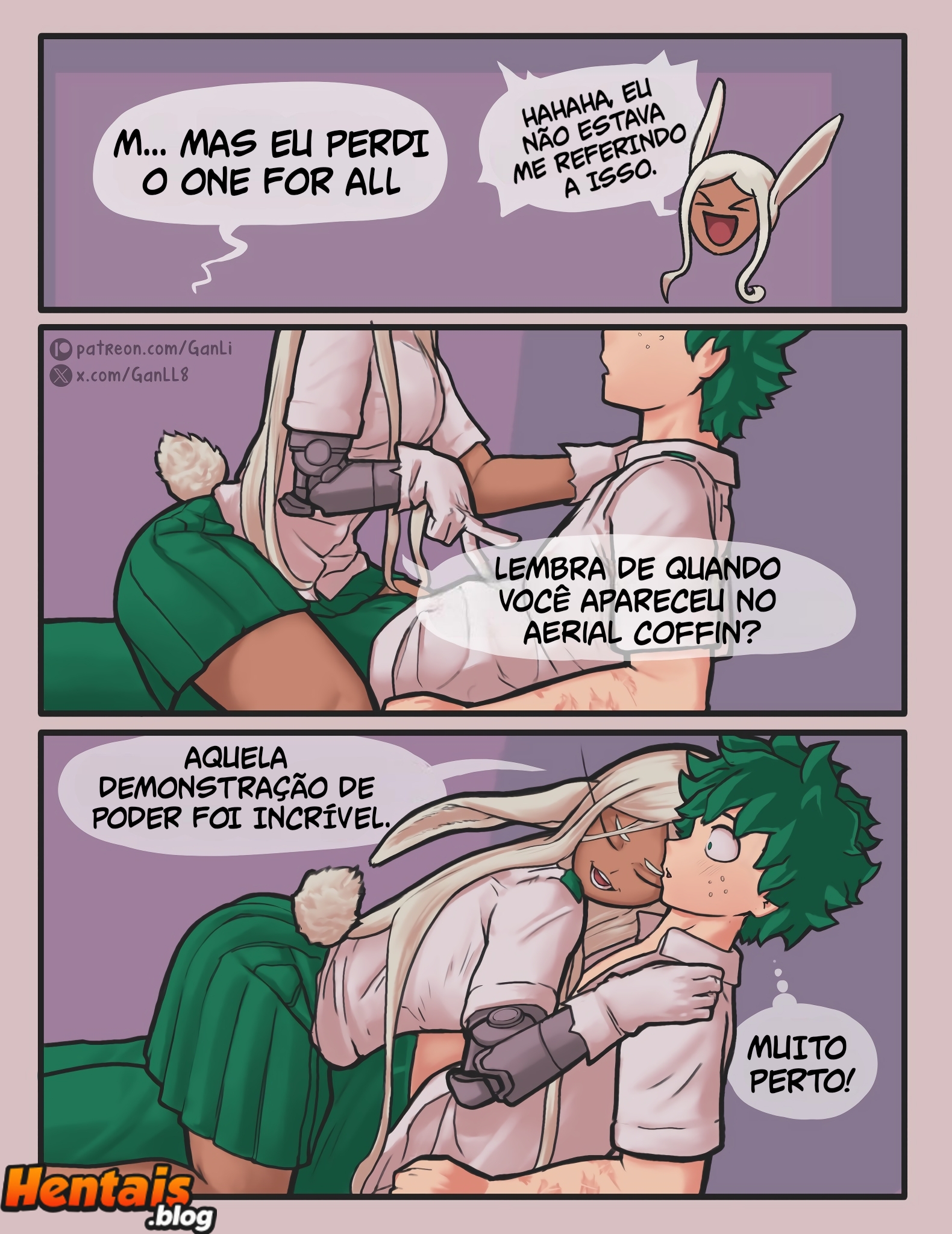 Boku No Hero Hentai: Deku & Mirko - Página 9