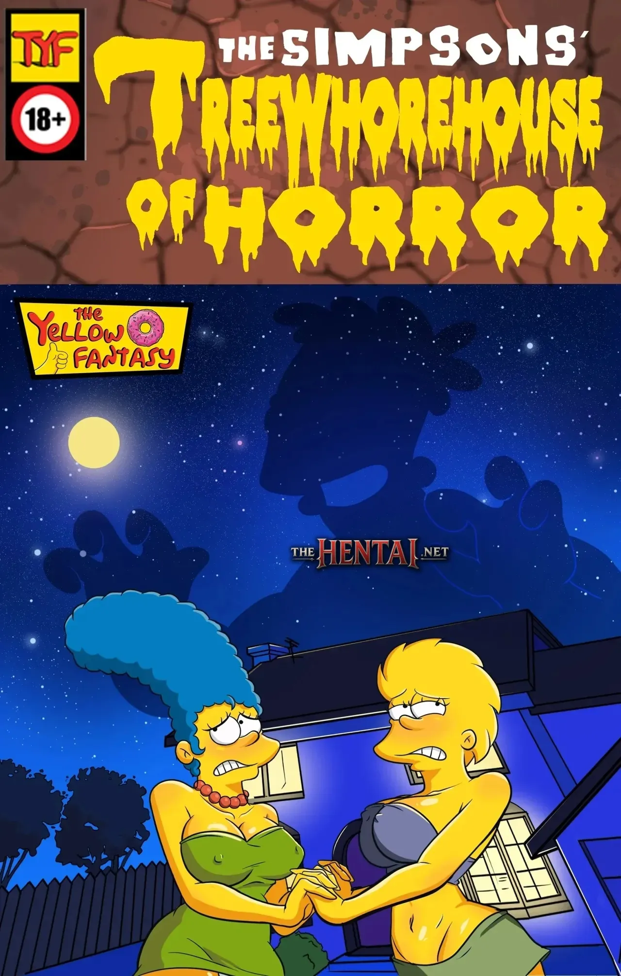 Casa de Horror da Árvore-Prostituta | Os Simpsons Porno - Página 1