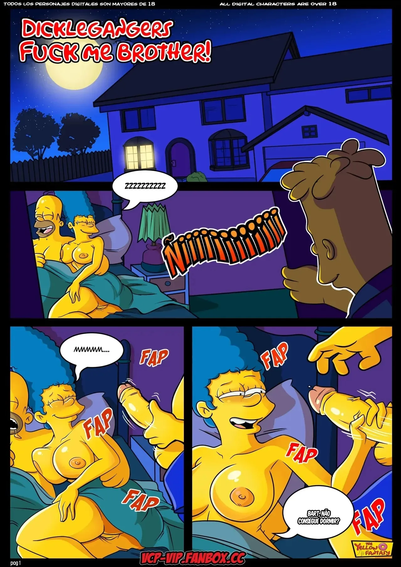Casa de Horror da Árvore-Prostituta | Os Simpsons Porno - Página 2