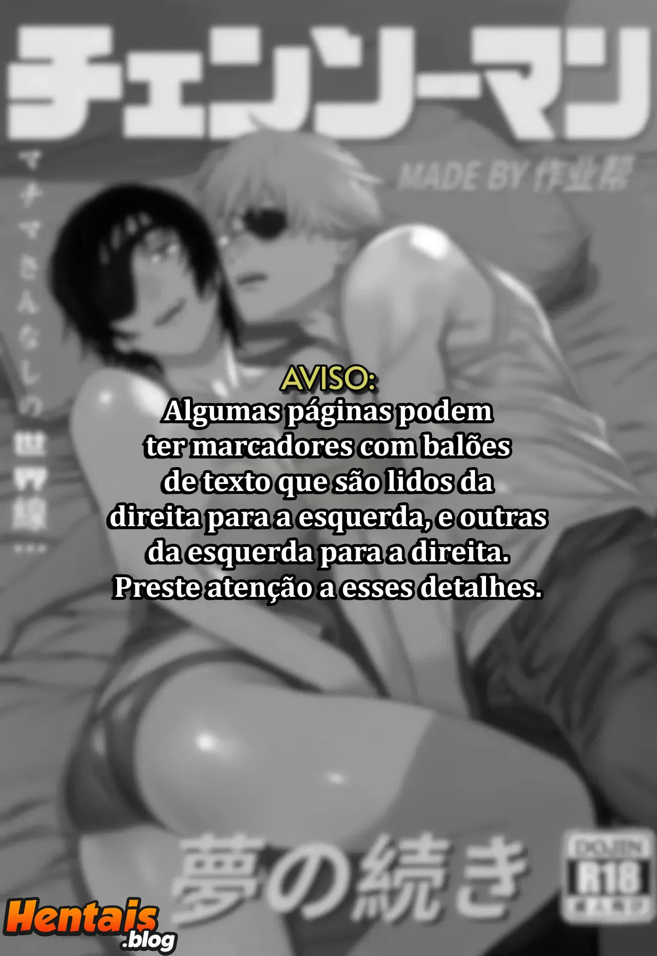 Chainsaw Man Hentai: Denji Ainda e Virgem - Página 2