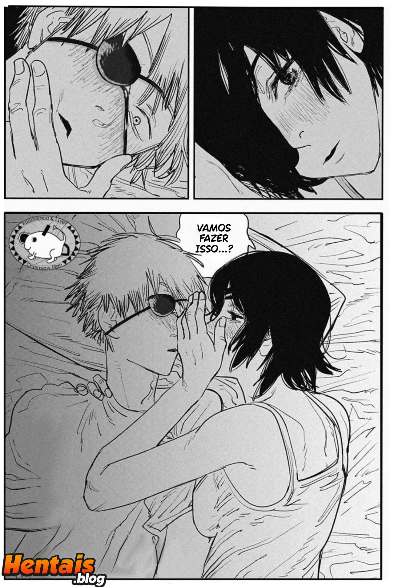 Chainsaw Man Hentai: Denji Ainda e Virgem - Página 5
