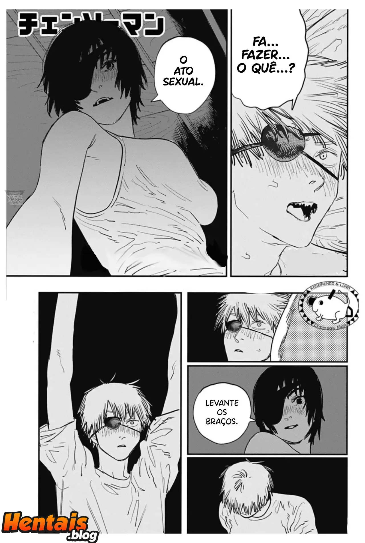 Chainsaw Man Hentai: Denji Ainda e Virgem - Página 6