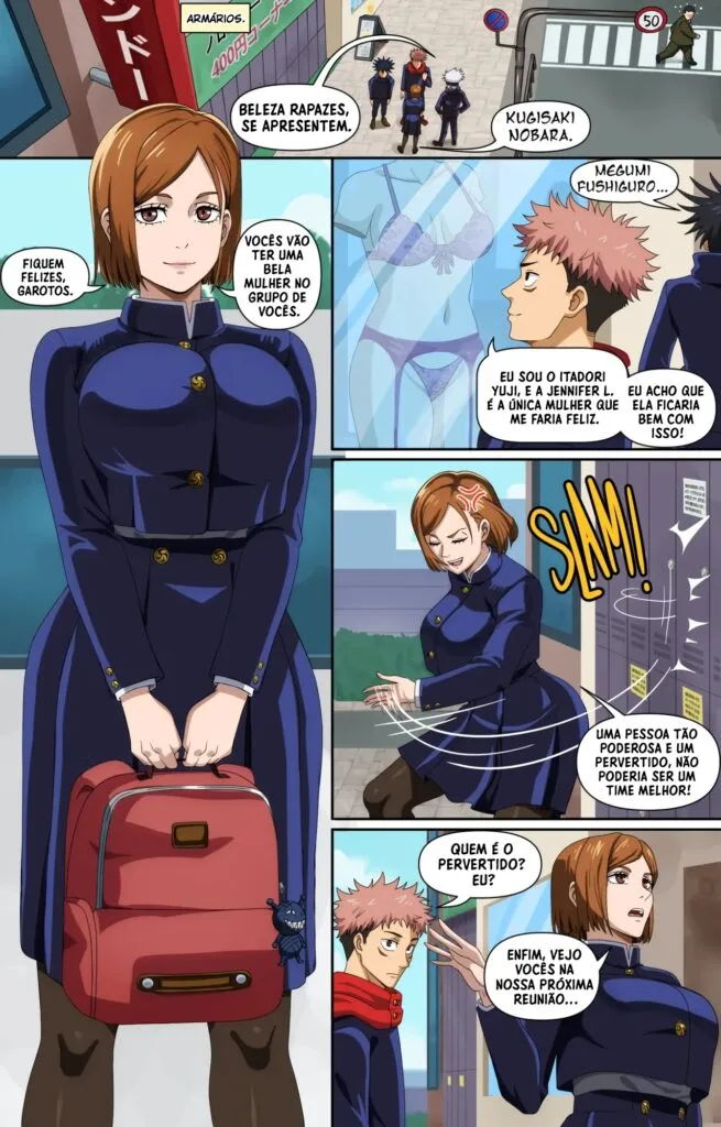 Jujutsu Kaisen Porno: Primeiro Encontro - Página 2