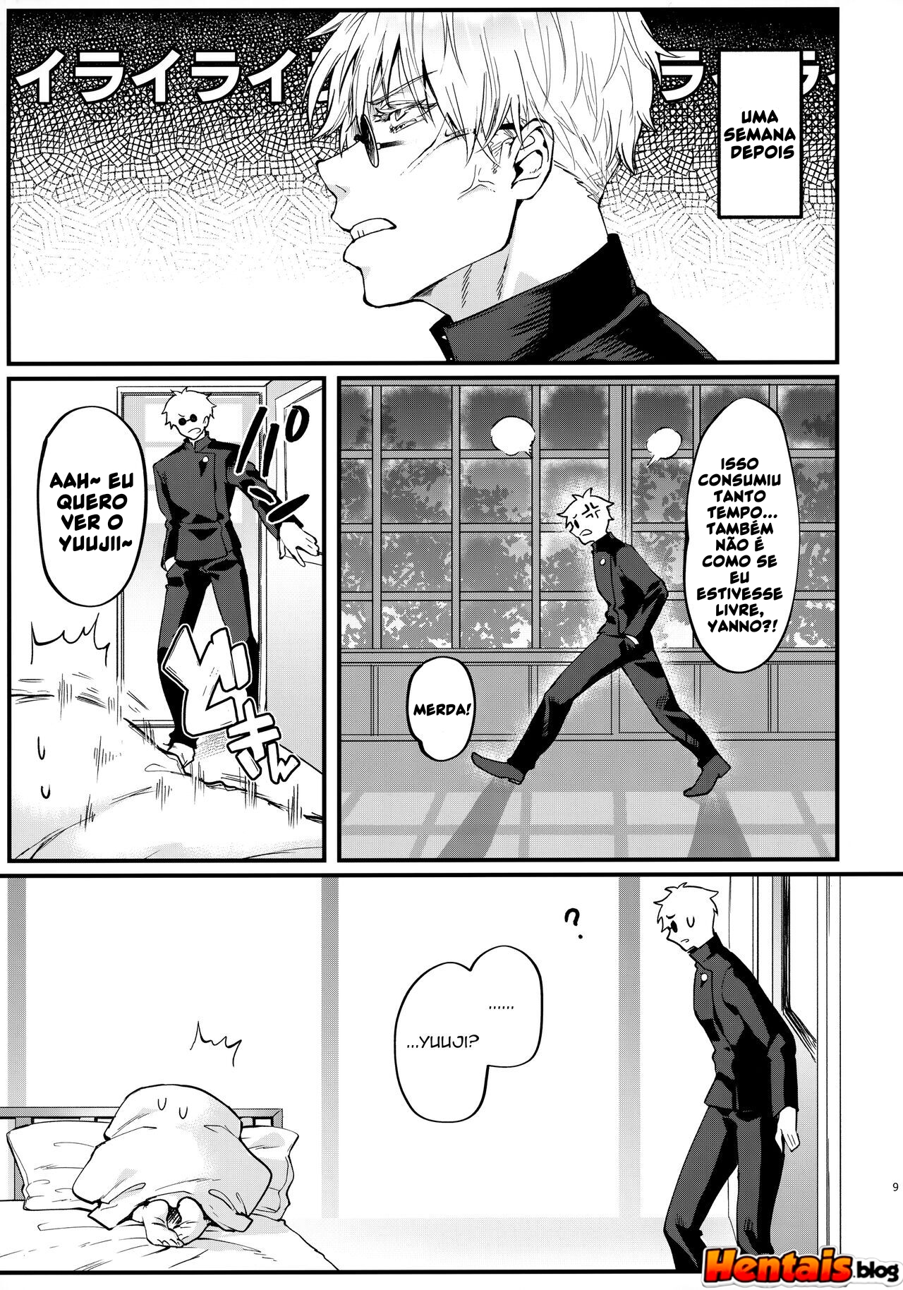 Jujutsu kaisen HQs +18: Satoru Gojo x Yuuji Itadori - Página 8