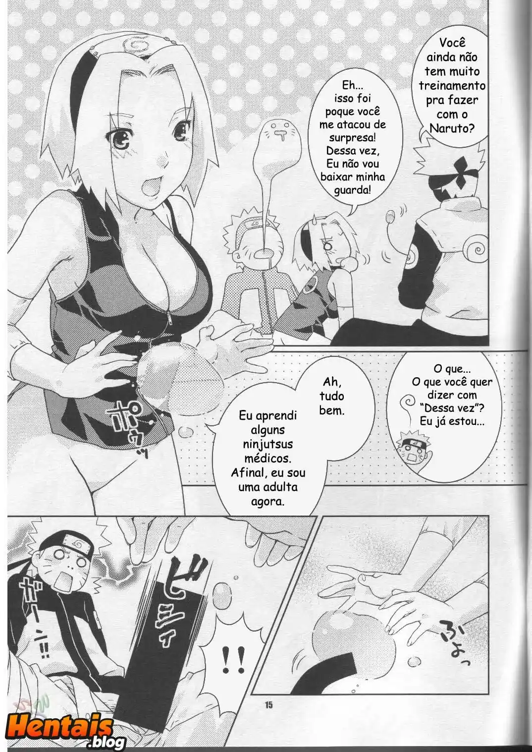 Naruto Hentai: A Flor de Cerejeira - Página 14