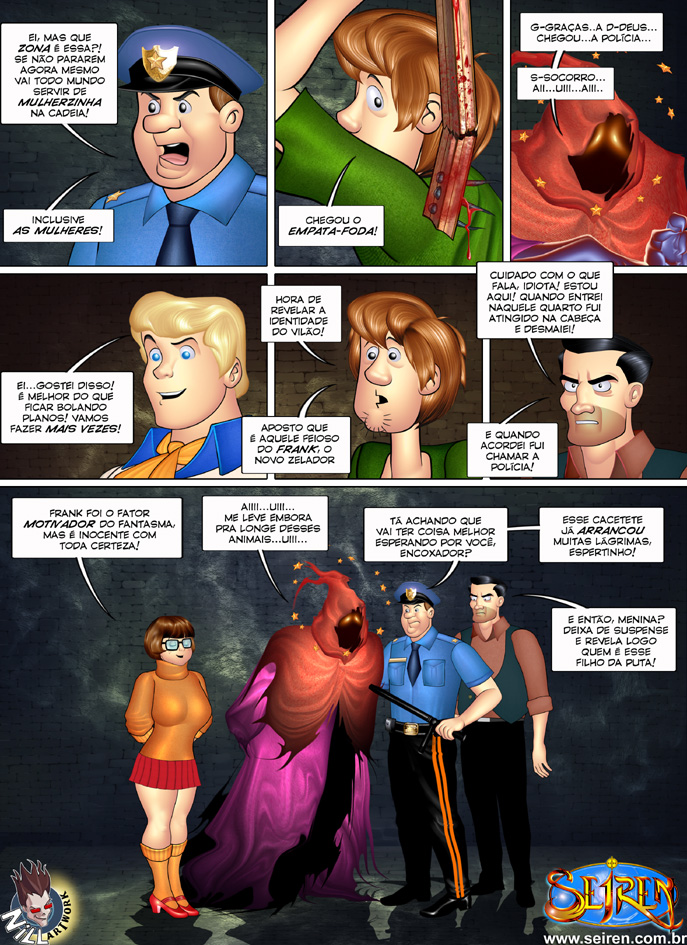 Scooby Doo HQ de Sexo: O Fantasma Encoxador - Página 115