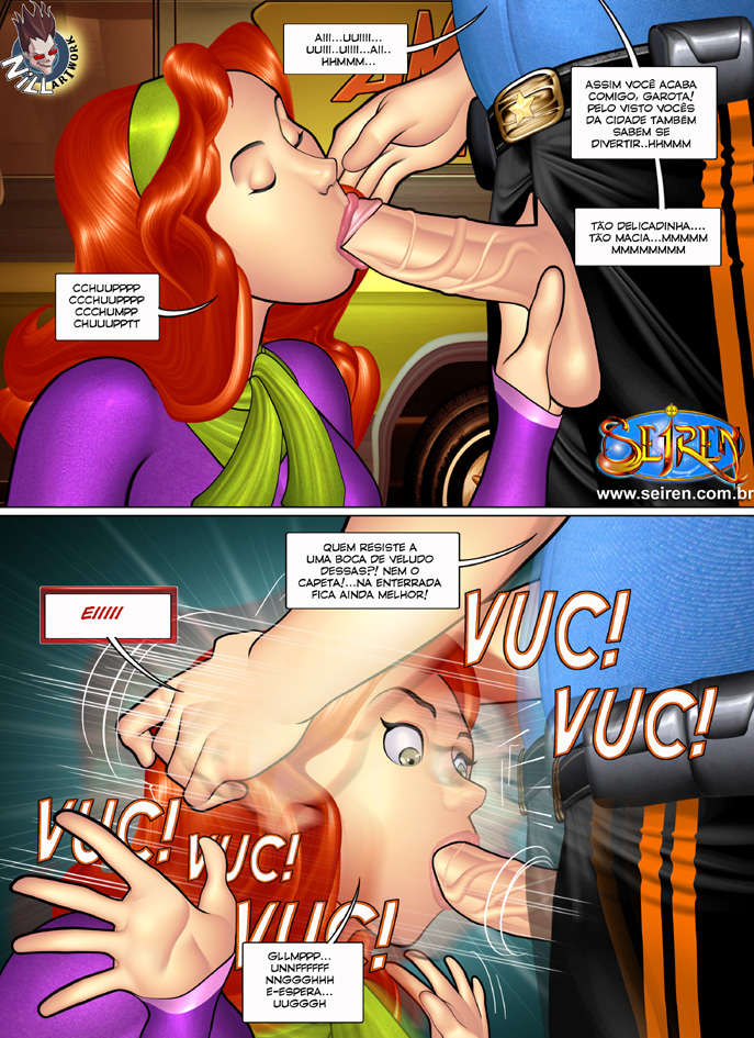 Scooby Doo HQ de Sexo: O Fantasma Encoxador - Página 13