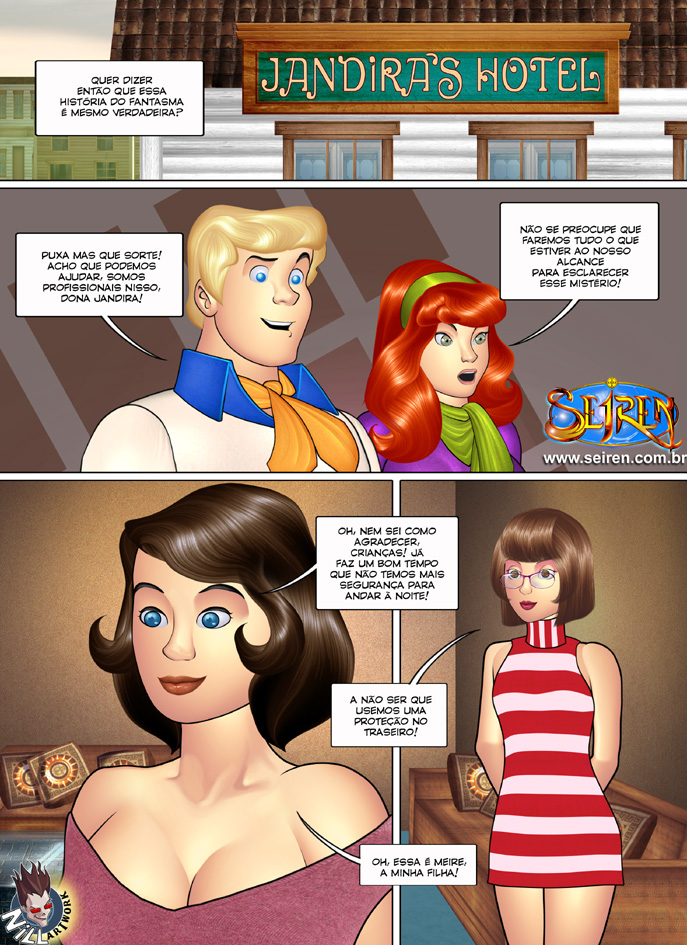 Scooby Doo HQ de Sexo: O Fantasma Encoxador - Página 40