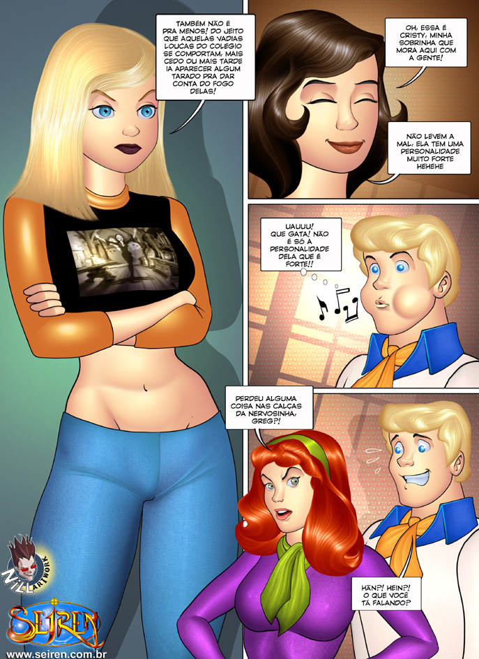 Scooby Doo HQ de Sexo: O Fantasma Encoxador - Página 41