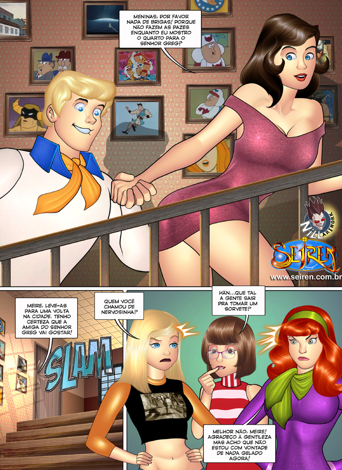 Scooby Doo HQ de Sexo: O Fantasma Encoxador - Página 42
