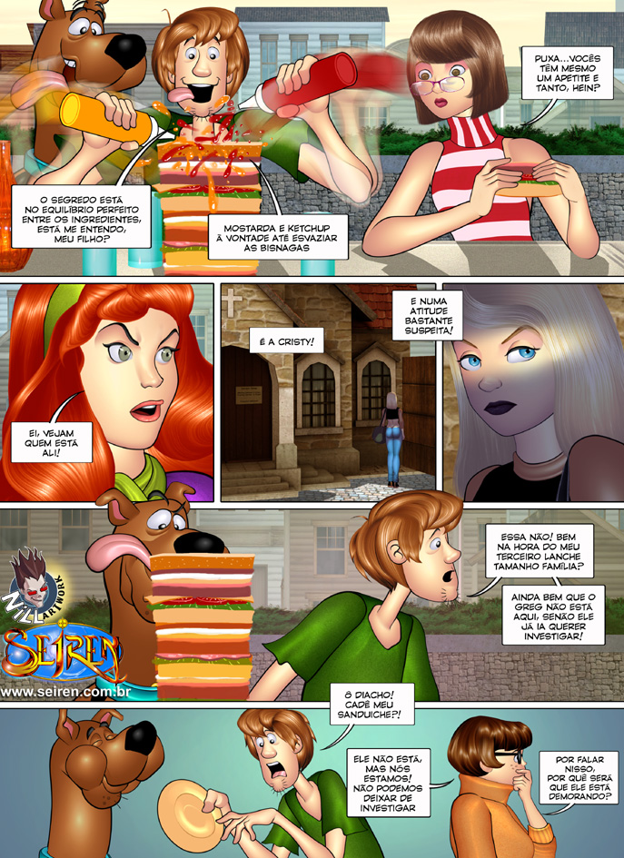 Scooby Doo HQ de Sexo: O Fantasma Encoxador - Página 46
