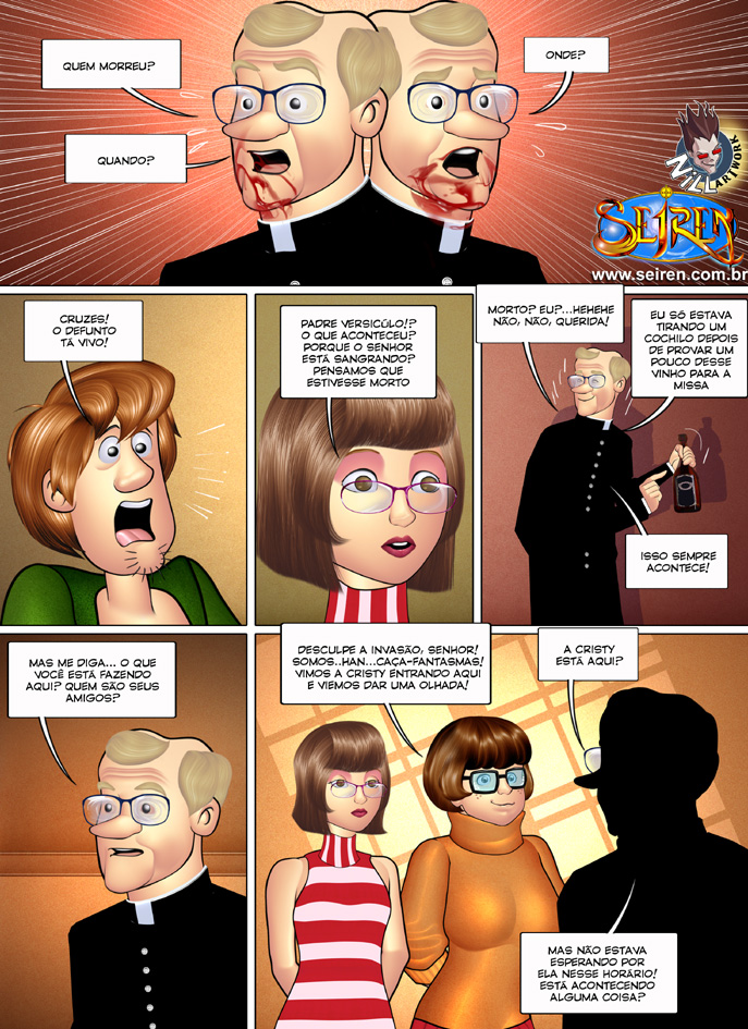 Scooby Doo HQ de Sexo: O Fantasma Encoxador - Página 53