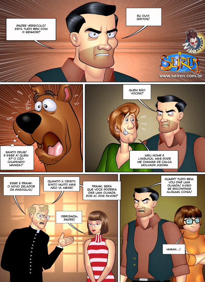 Scooby Doo HQ de Sexo: O Fantasma Encoxador - Página 54