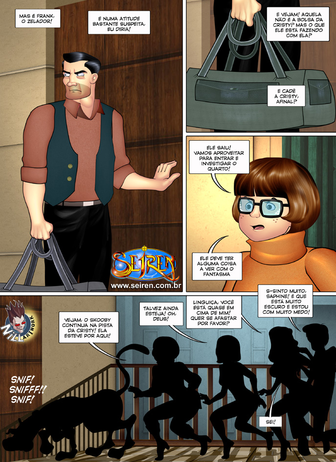 Scooby Doo HQ de Sexo: O Fantasma Encoxador - Página 63