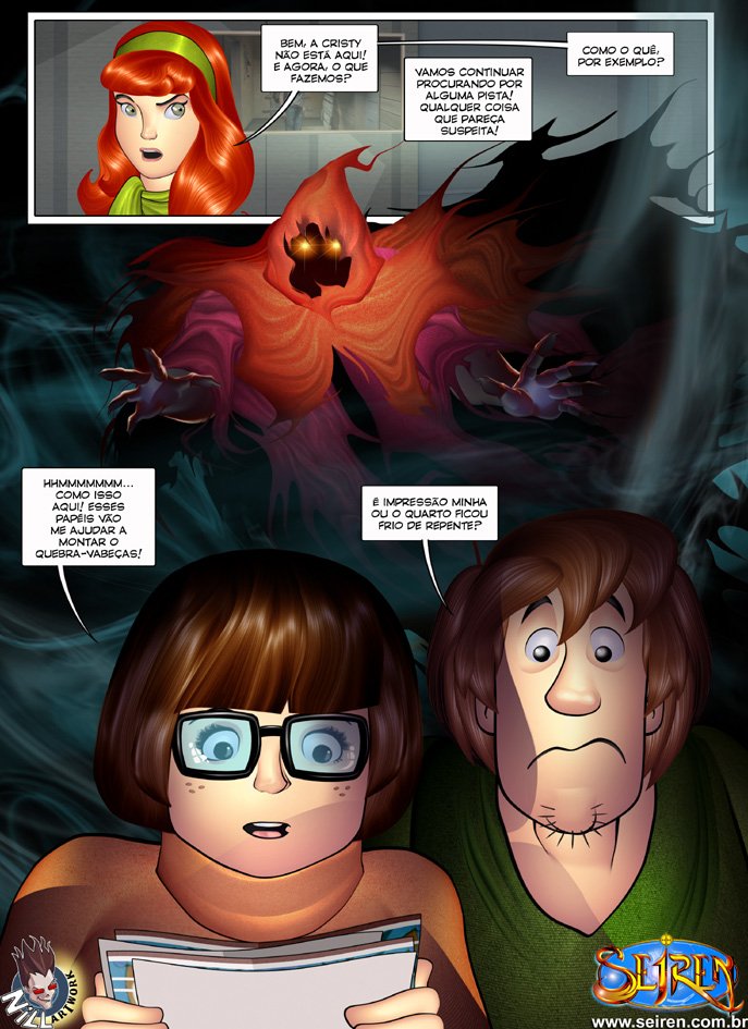 Scooby Doo HQ de Sexo: O Fantasma Encoxador - Página 64