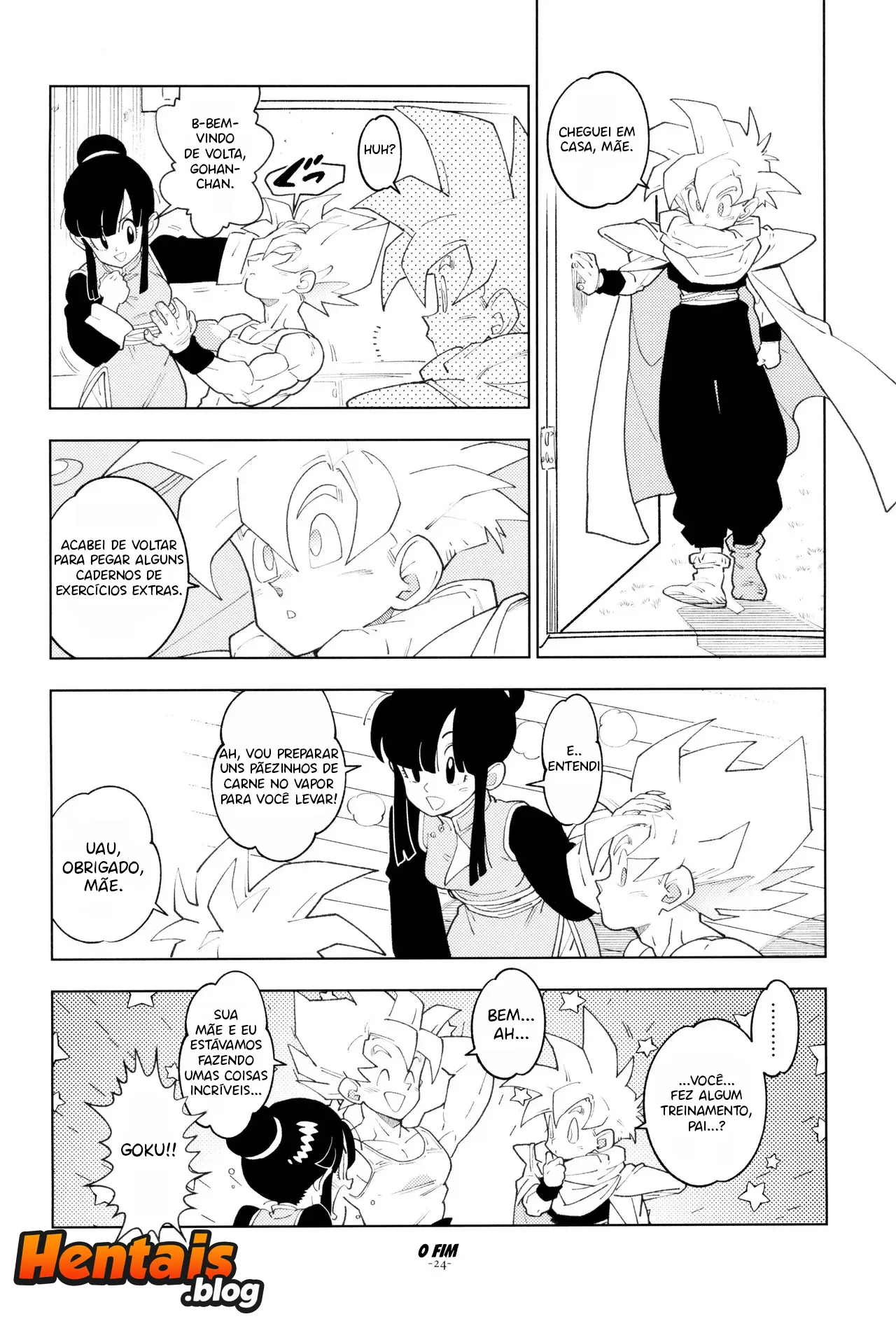 Só Nós Dois No Banho | Dragon Ball Hentai - Página 21