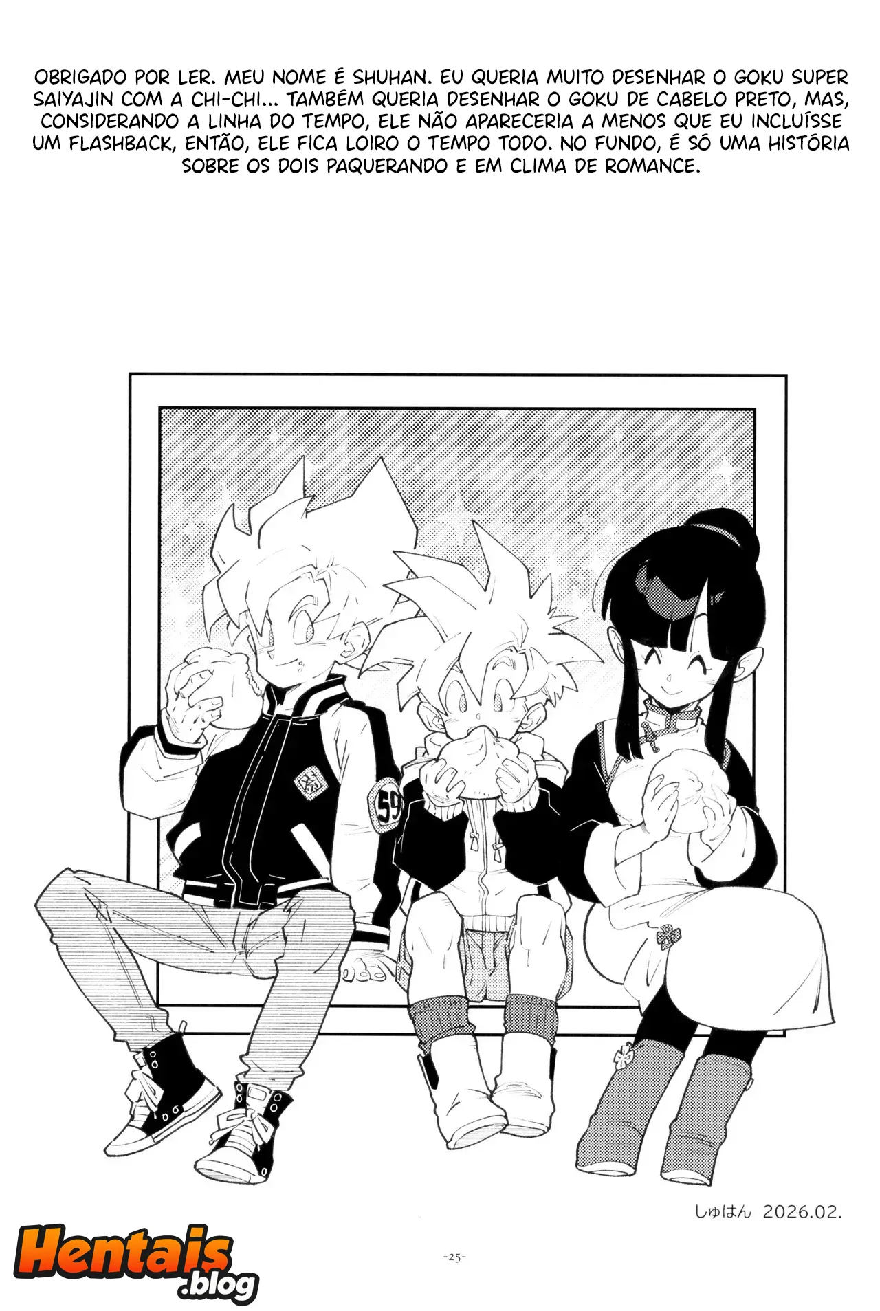 Só Nós Dois No Banho | Dragon Ball Hentai - Página 22