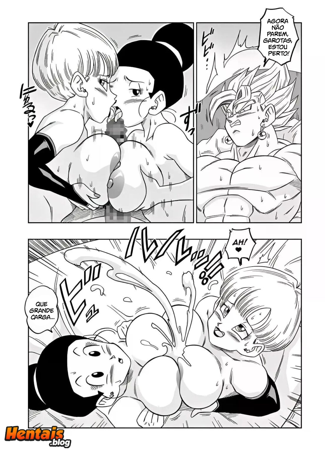 Dragon Ball Z Hentai: Fusão - Página 13
