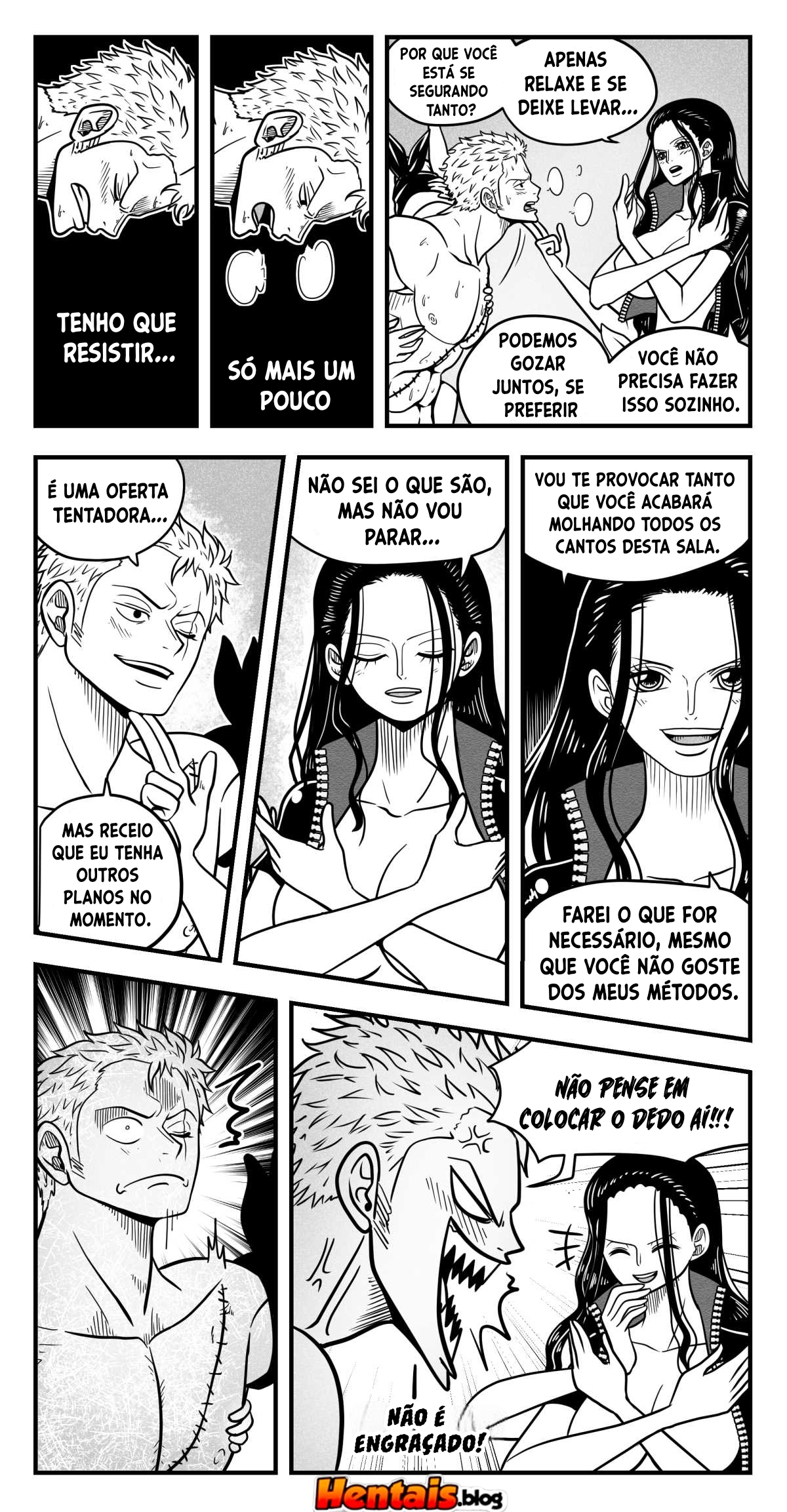 One Piece HQ Hentai: Flan Napolitan Cap.03 - Página 10