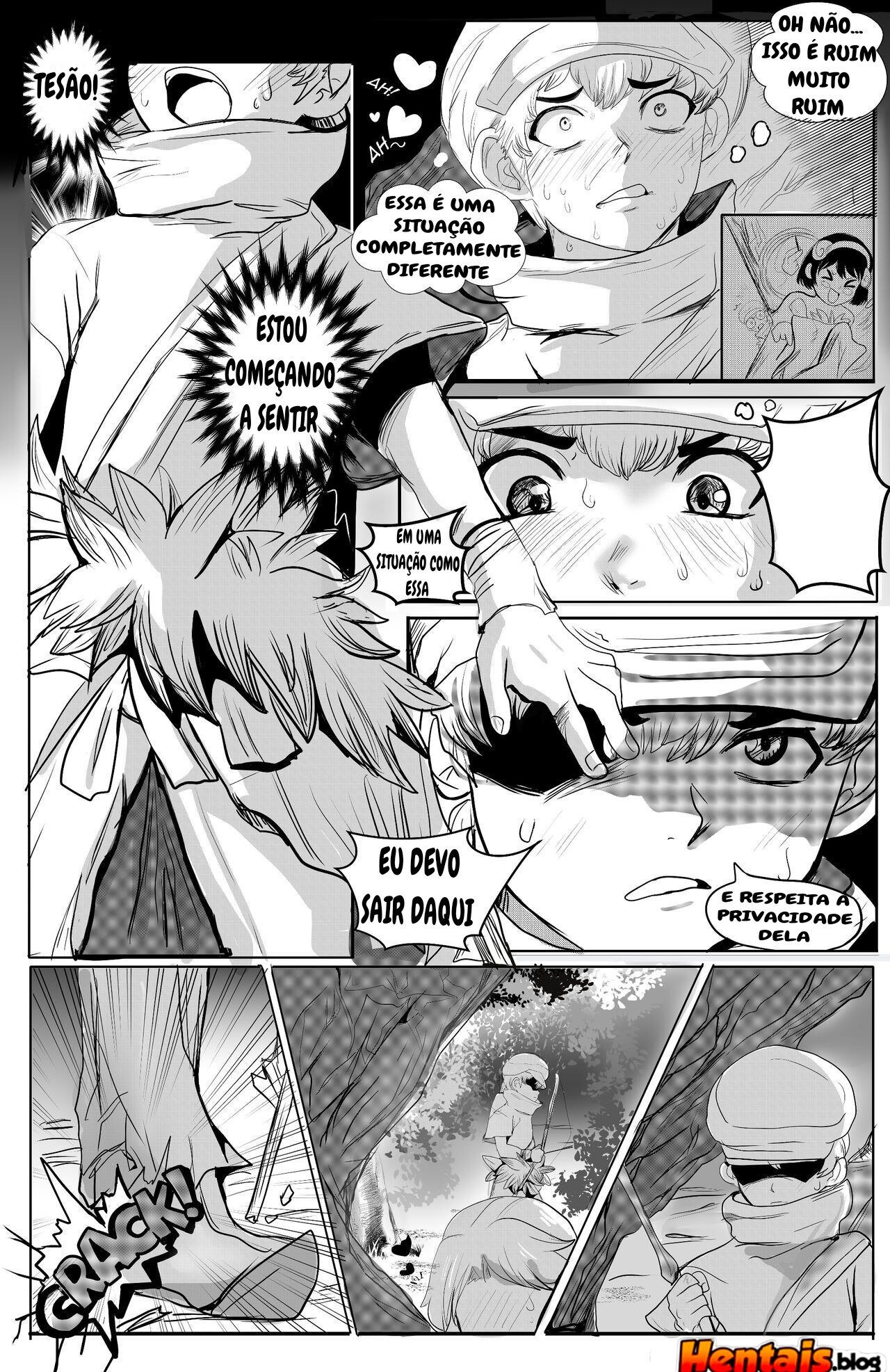 Dr. Stone Porno: Caverna Secreta - Página 10