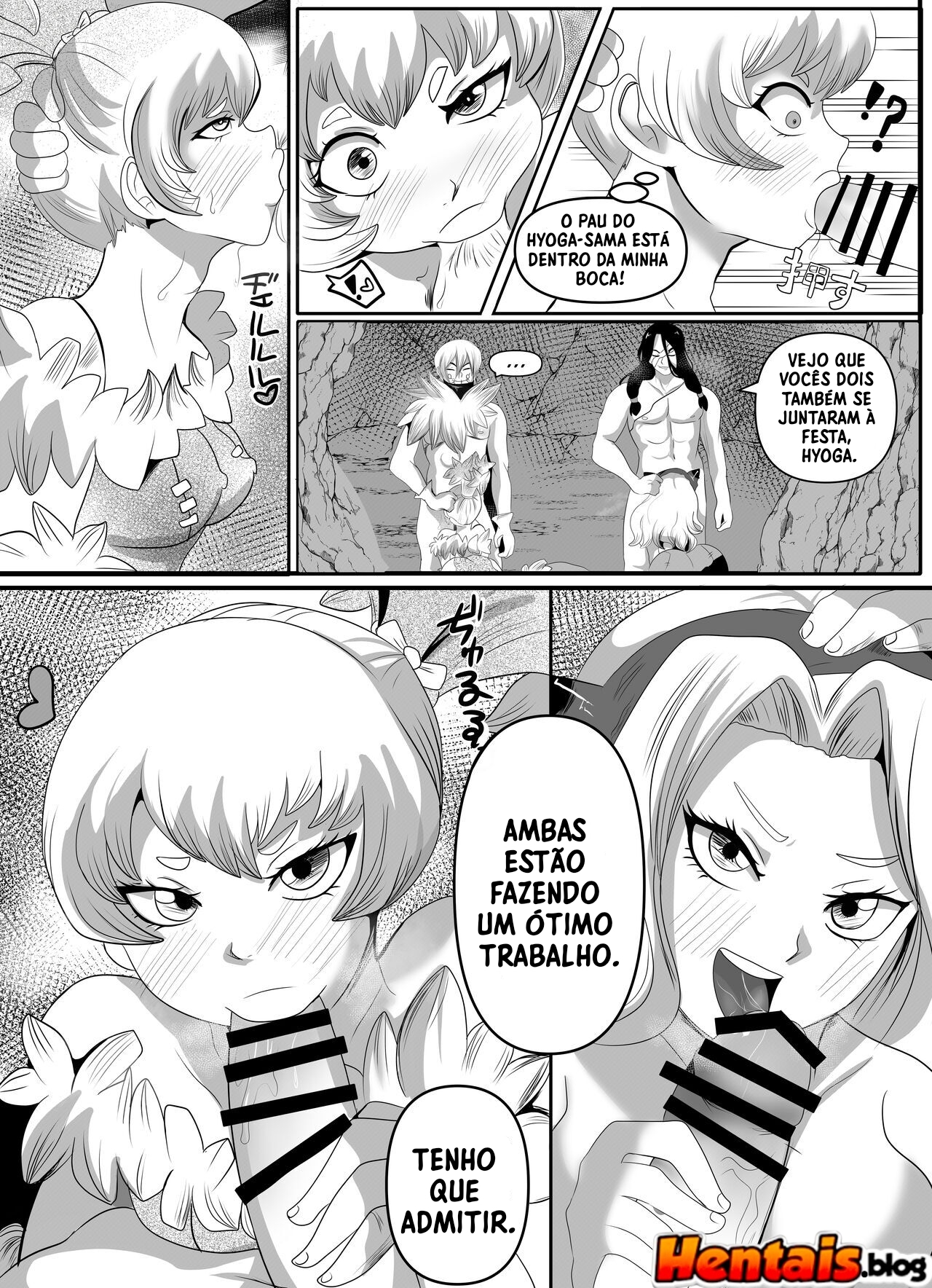 Dr. Stone HQ Hentai: A Historia Alternativa - Página 10
