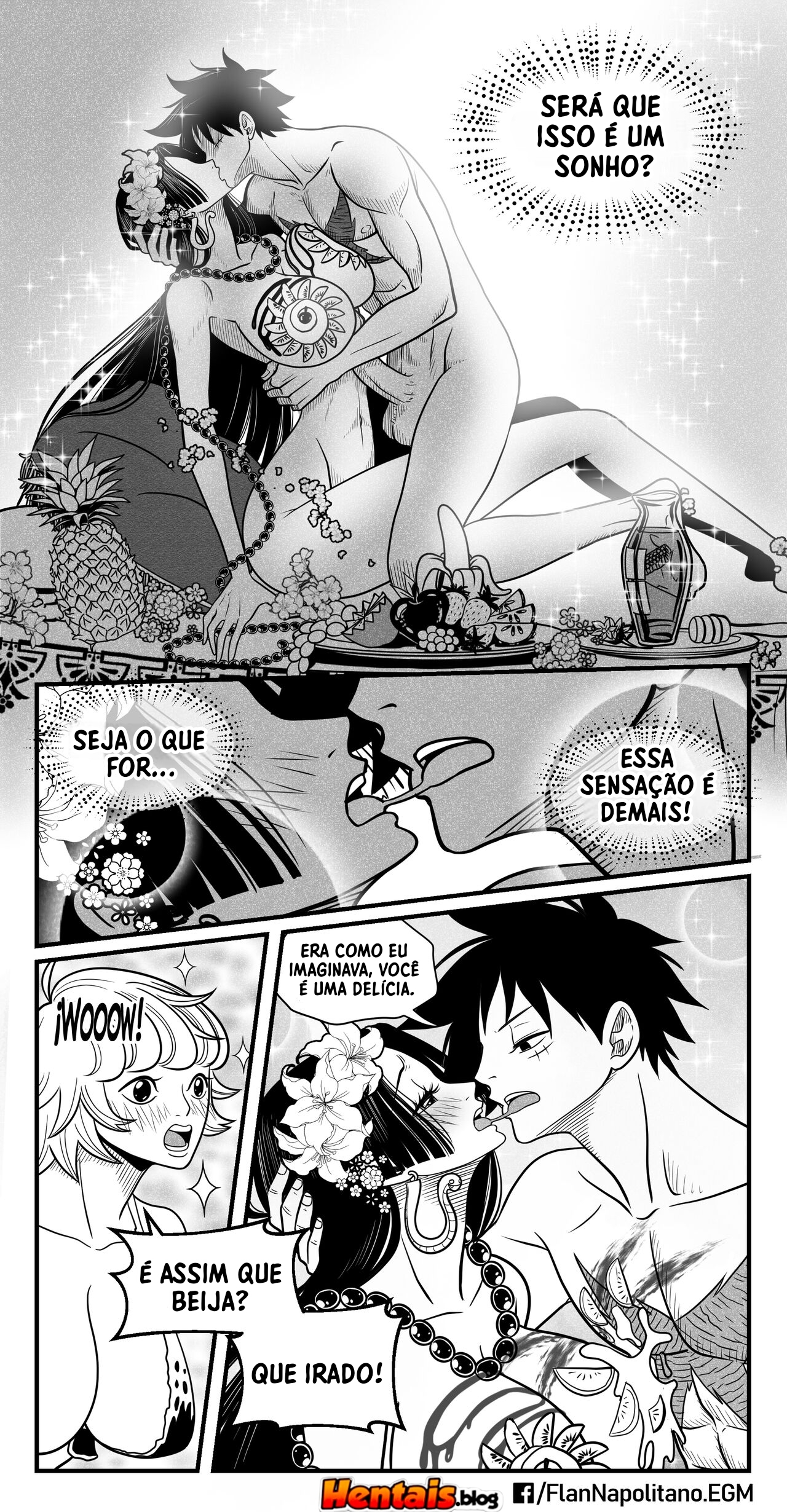 One Piece Porno: Especial Hancock x Luffy VL.02 - Página 10