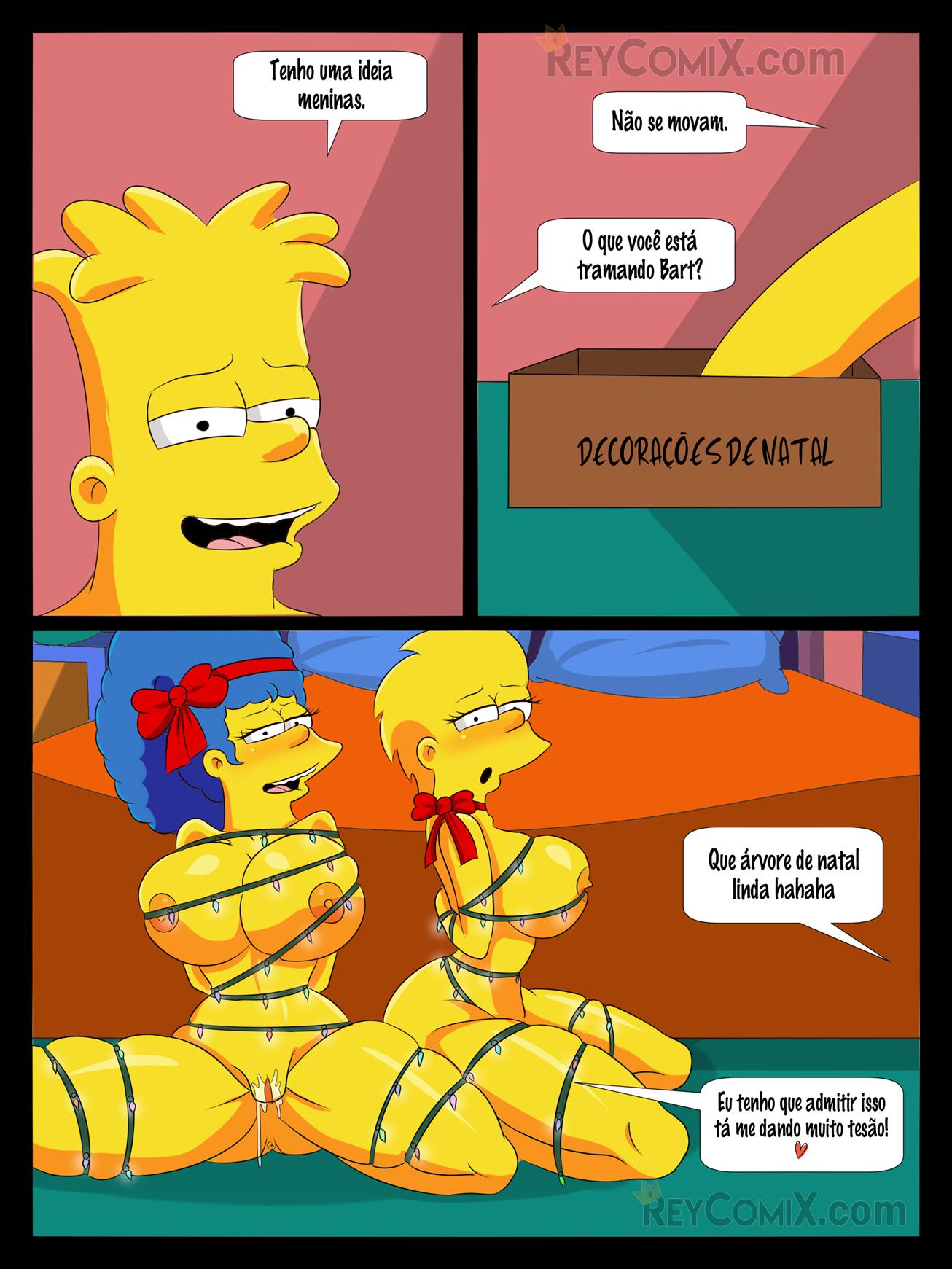 Os Simpsons HQ de Sexo: Natal em Família - Página 10