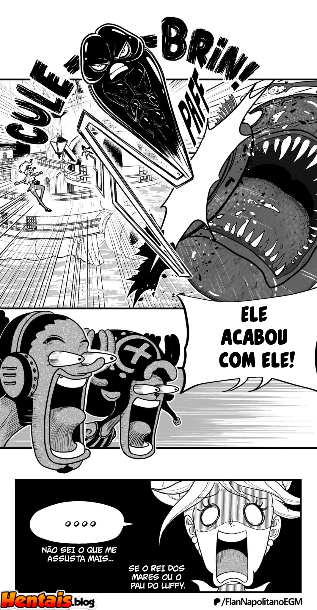 One Piece HQ Hentai: Flan Napolitan Cap.12 - Página 10
