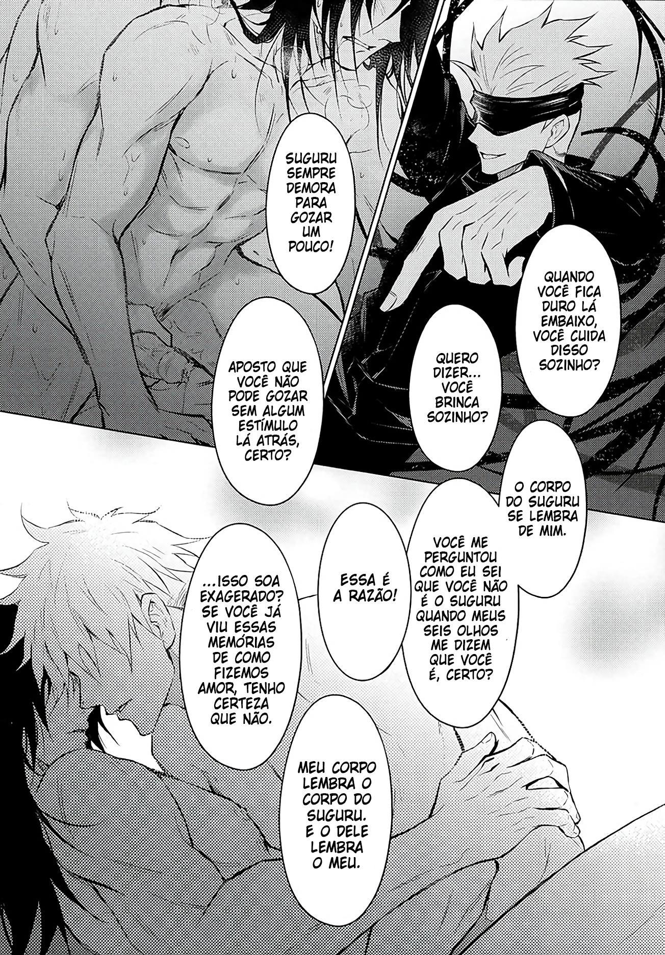 Jujutsu Kaisen Hentai: Gojo Satoru x Geto Soguru - Página 10