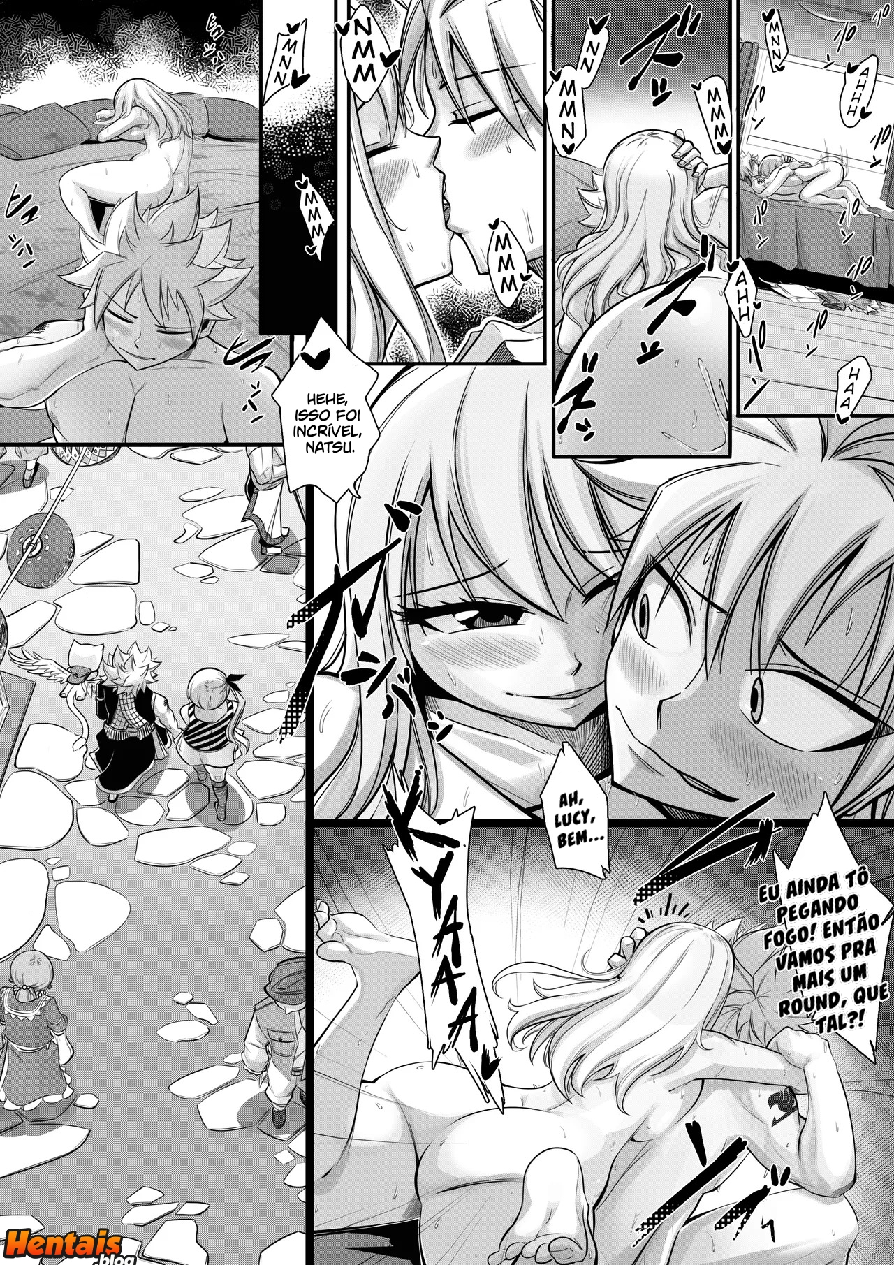 Fairy Tail Hentai: Calor de fada Cap.02 - Página 10