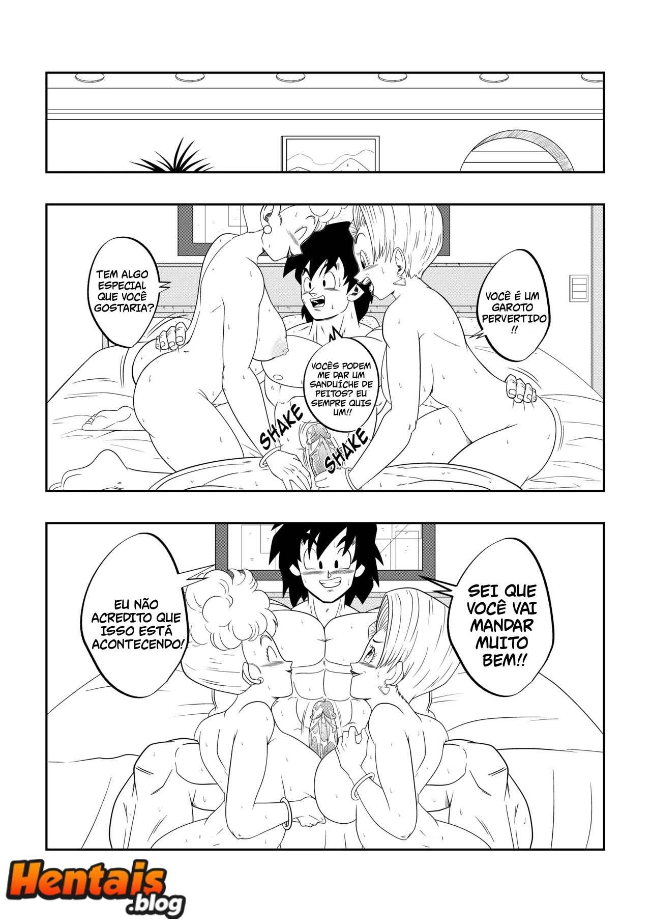 Dragon Ball Hentai: Fogo Oeste Capital Cap.02 - Página 10