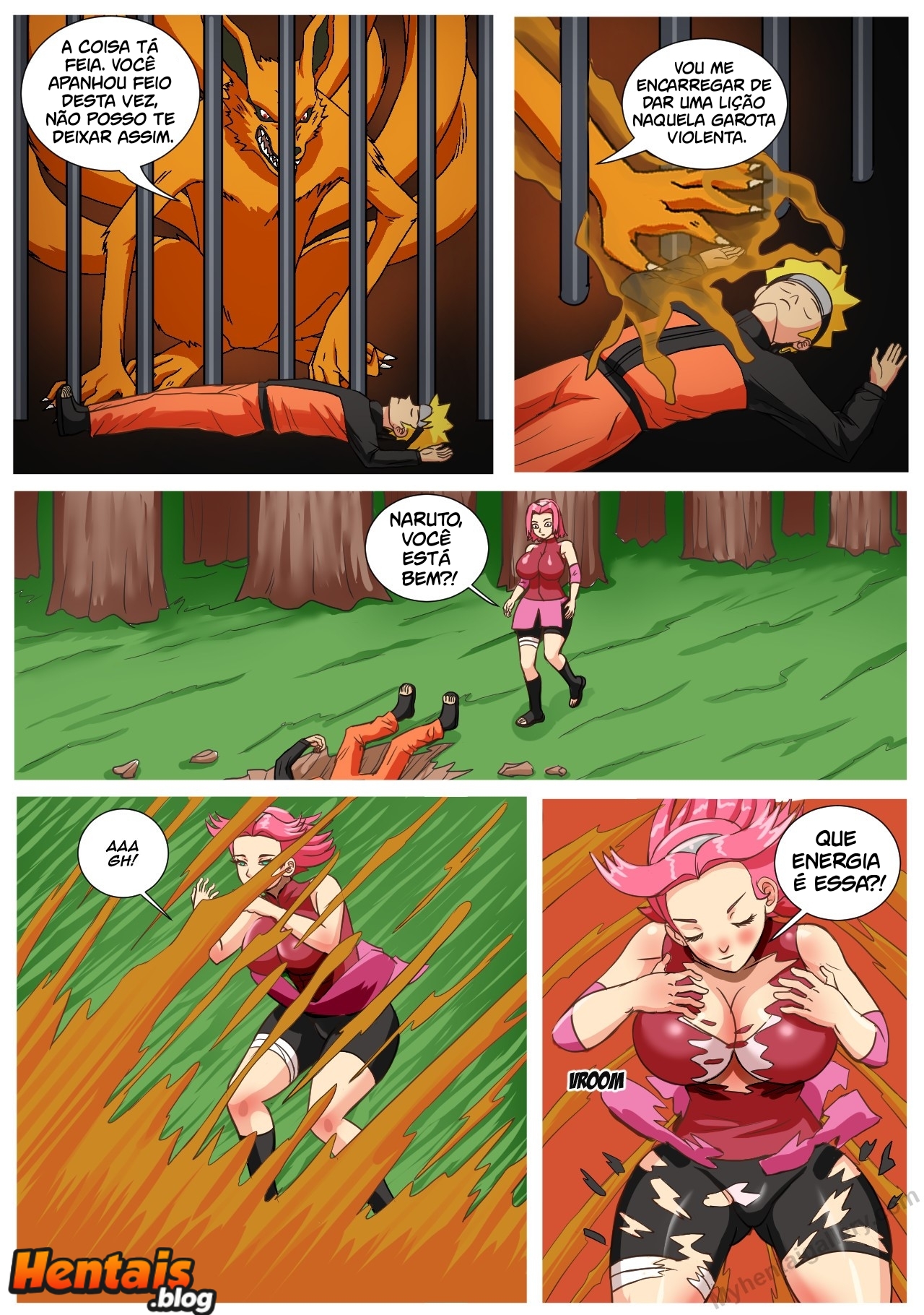 Naruto HQ Porno: Sakura e Naruto - Página 10