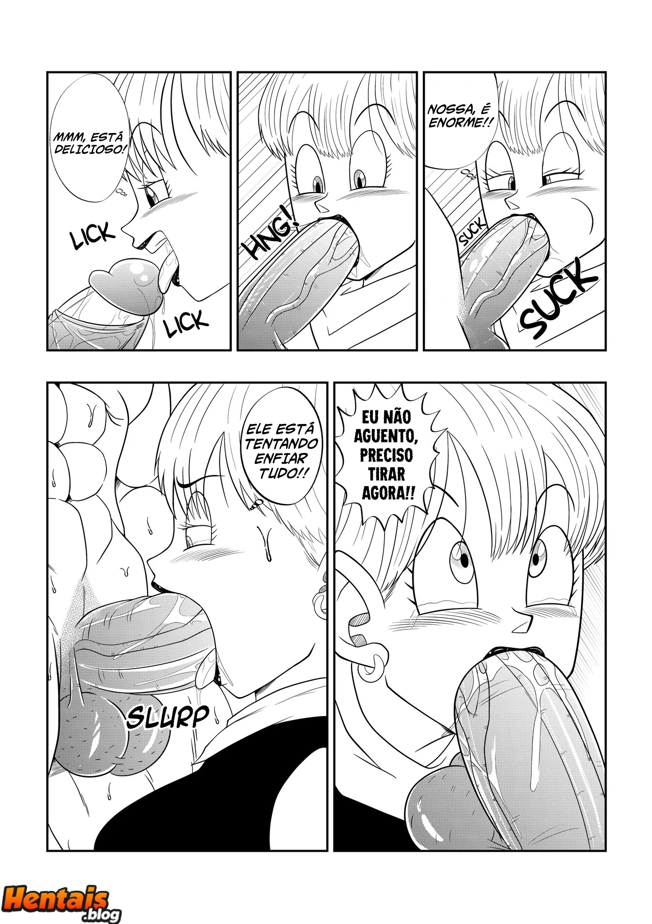 Dragon Ball HQ Porno: Entre As Sombras do Palácio - Página 10