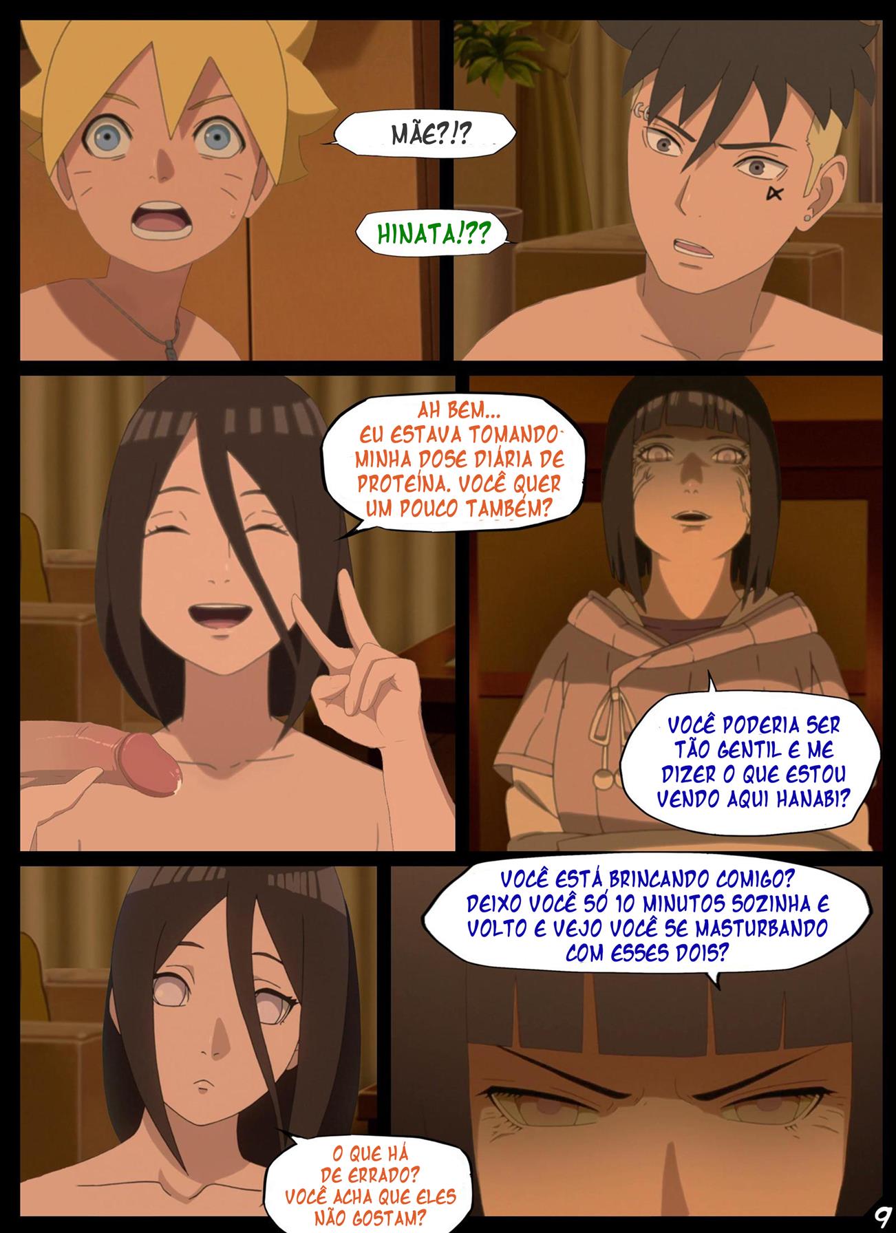 Festa sexual de ano novo dos Hyuga - Página 10