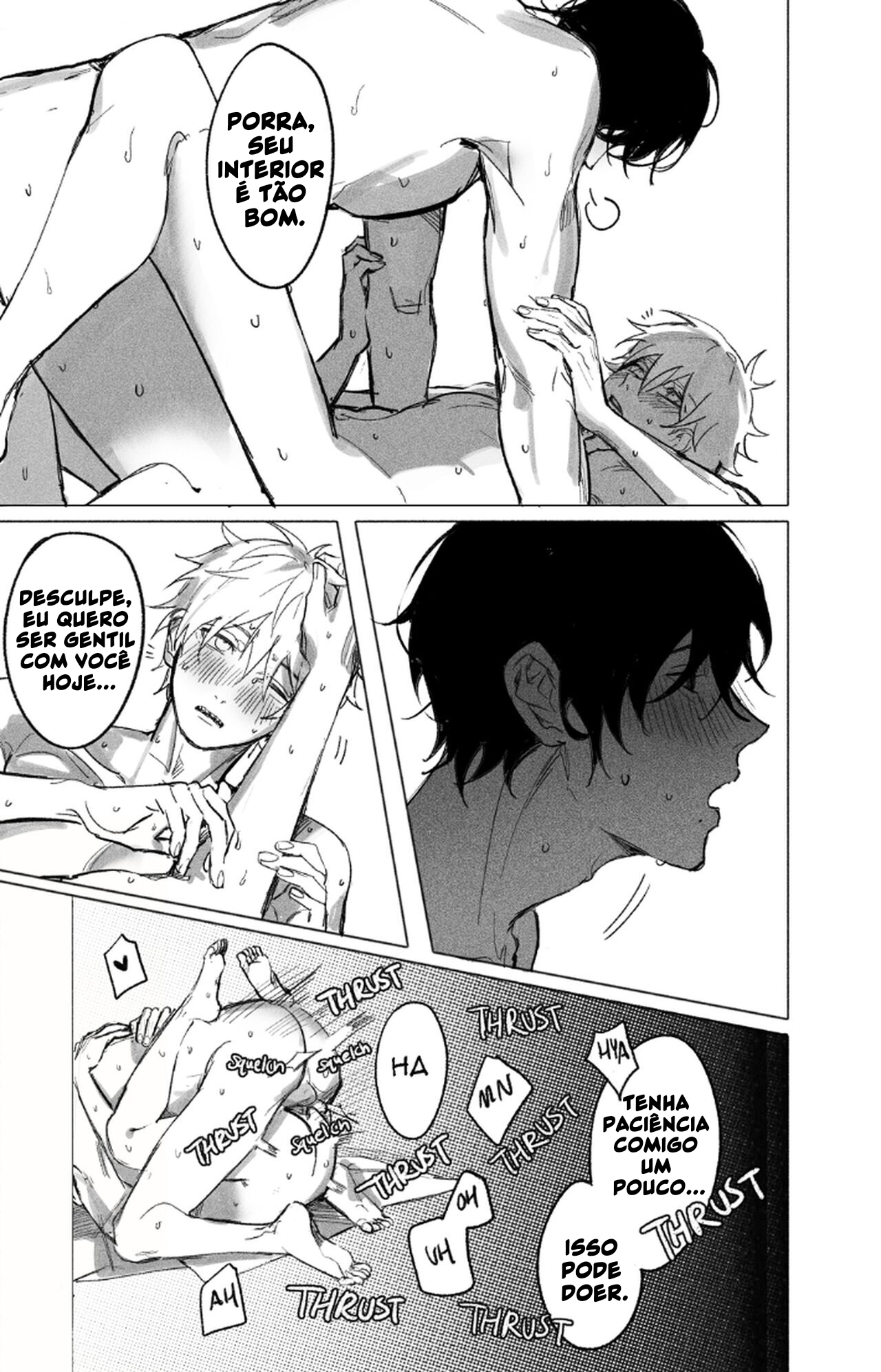 Chainsaw Man Hentai Gay: Hirofumi x Denji - Página 100