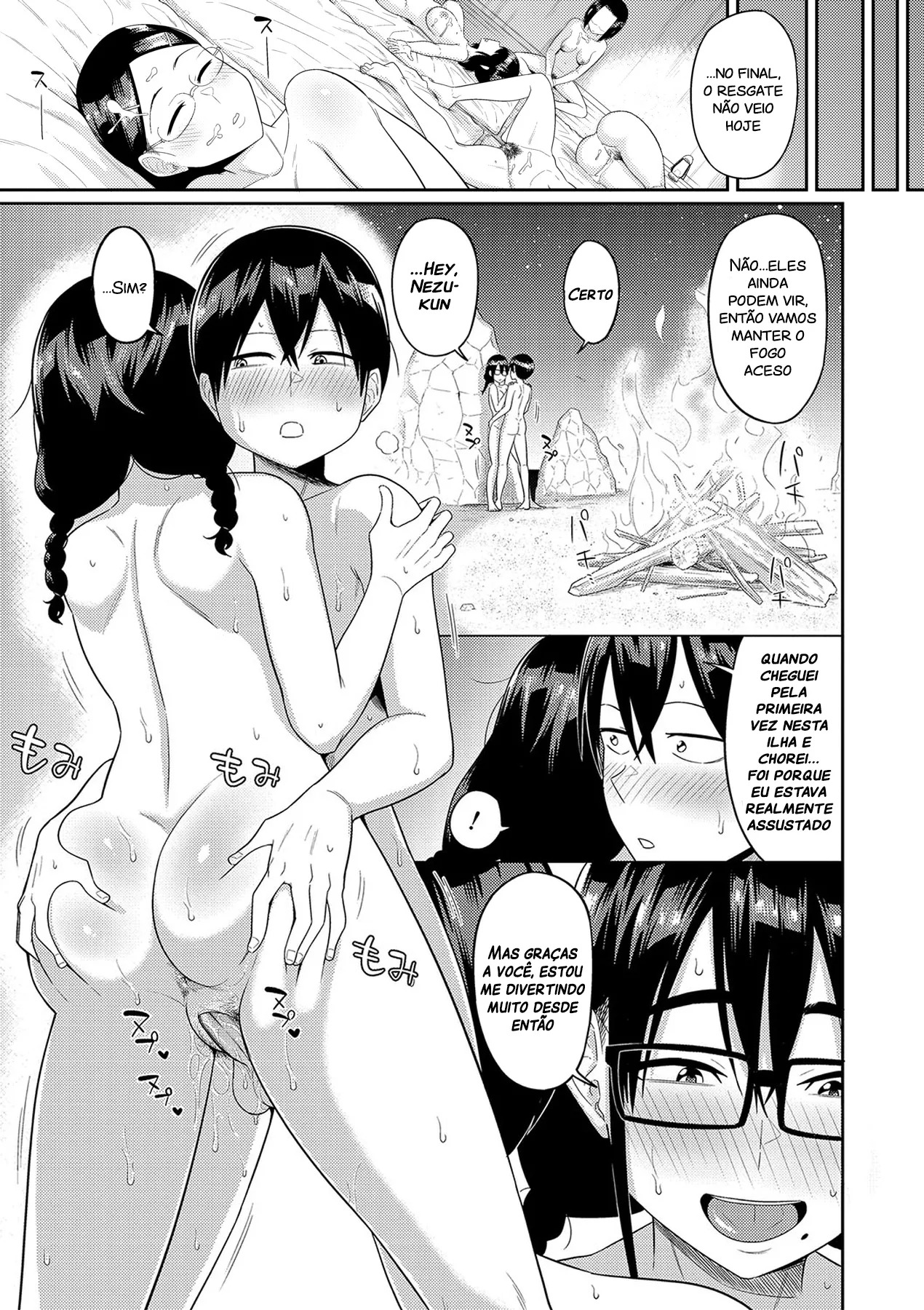 Vida de Harem Em Uma Ilha Cheia De Mulheres - Página 102