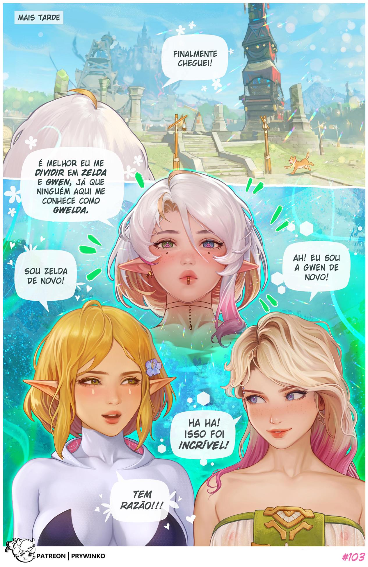 O Portal para Hyrule - Página 104