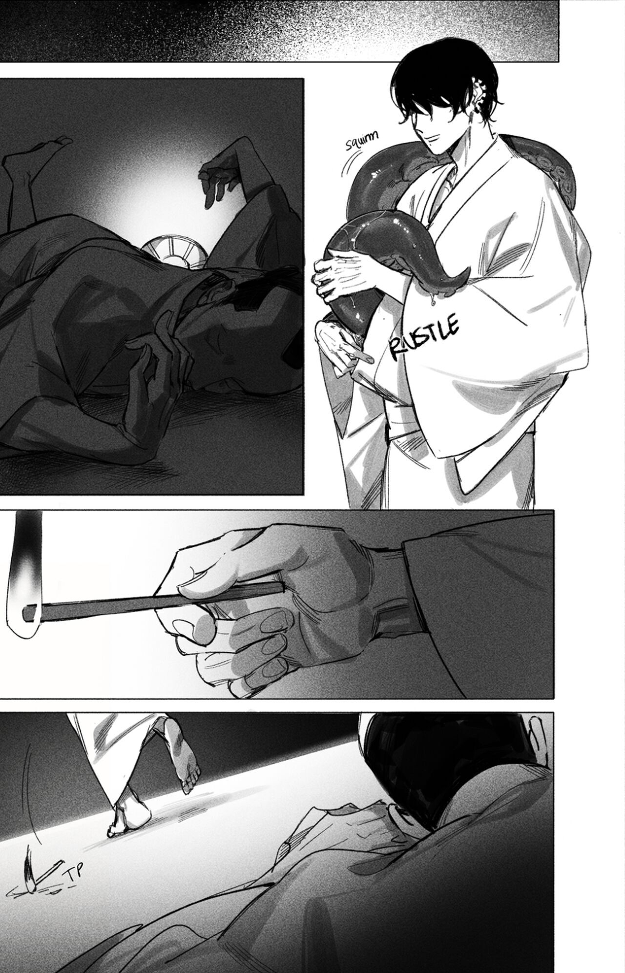 Chainsaw Man Hentai Gay: Hirofumi x Denji - Página 109