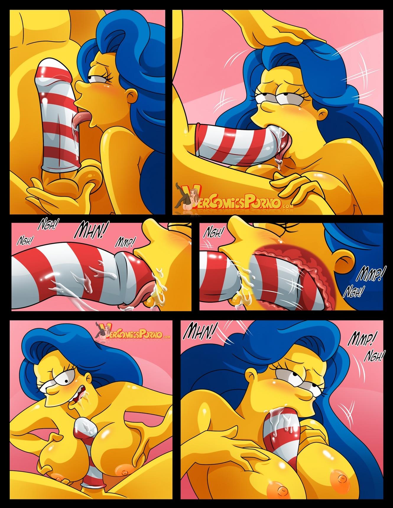 Os Simpsons Hentai: Natal Branco e Leitoso - Página 11