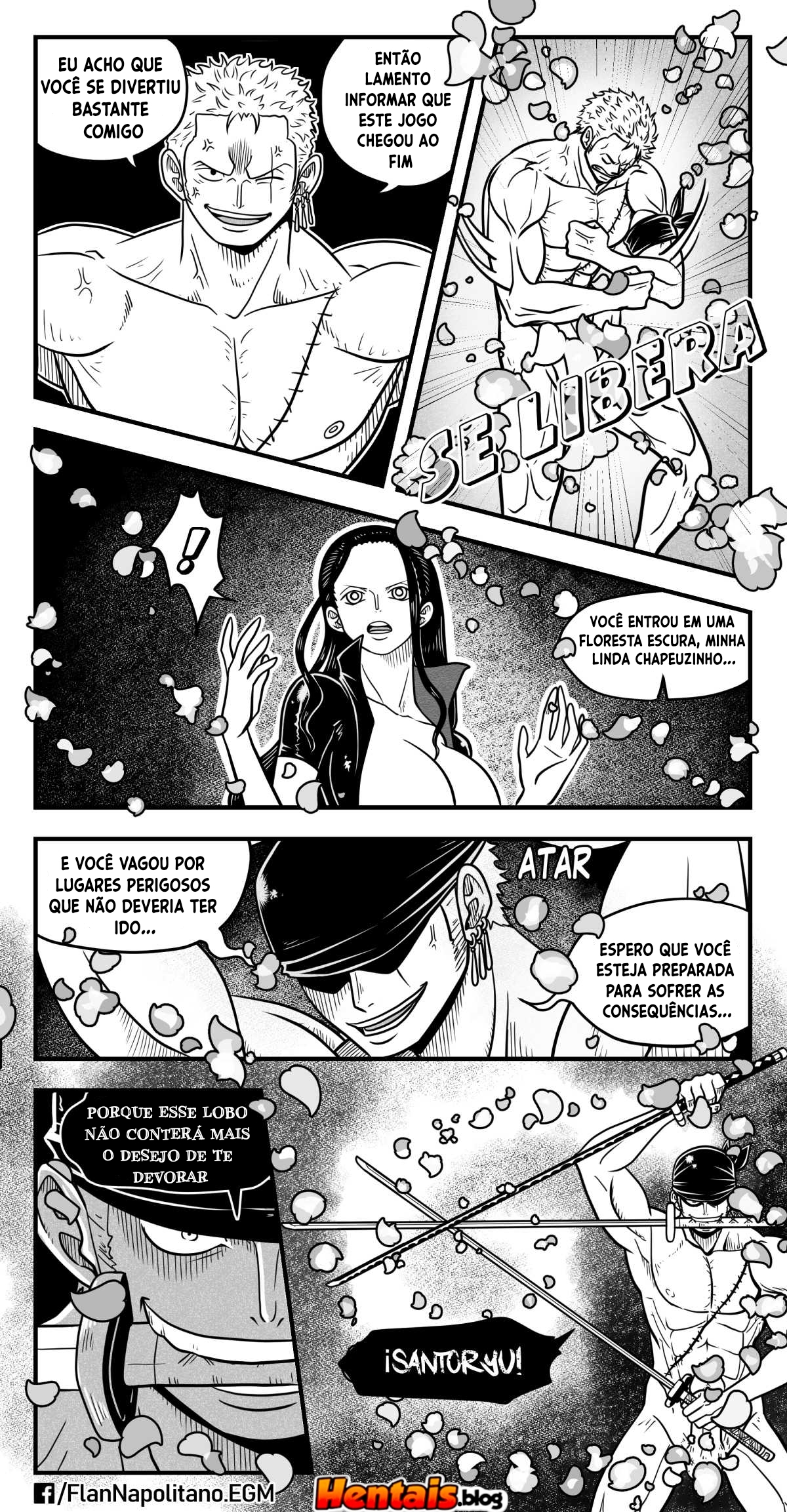 One Piece HQ Hentai: Flan Napolitan Cap.03 - Página 11