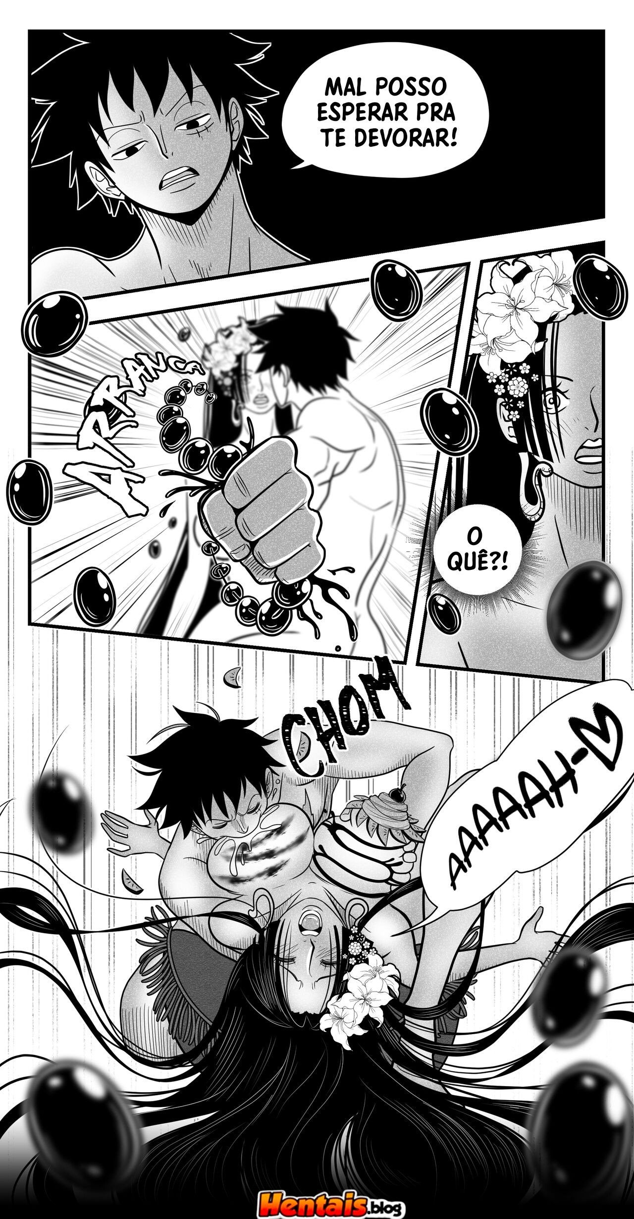 One Piece Porno: Especial Hancock x Luffy VL.02 - Página 11