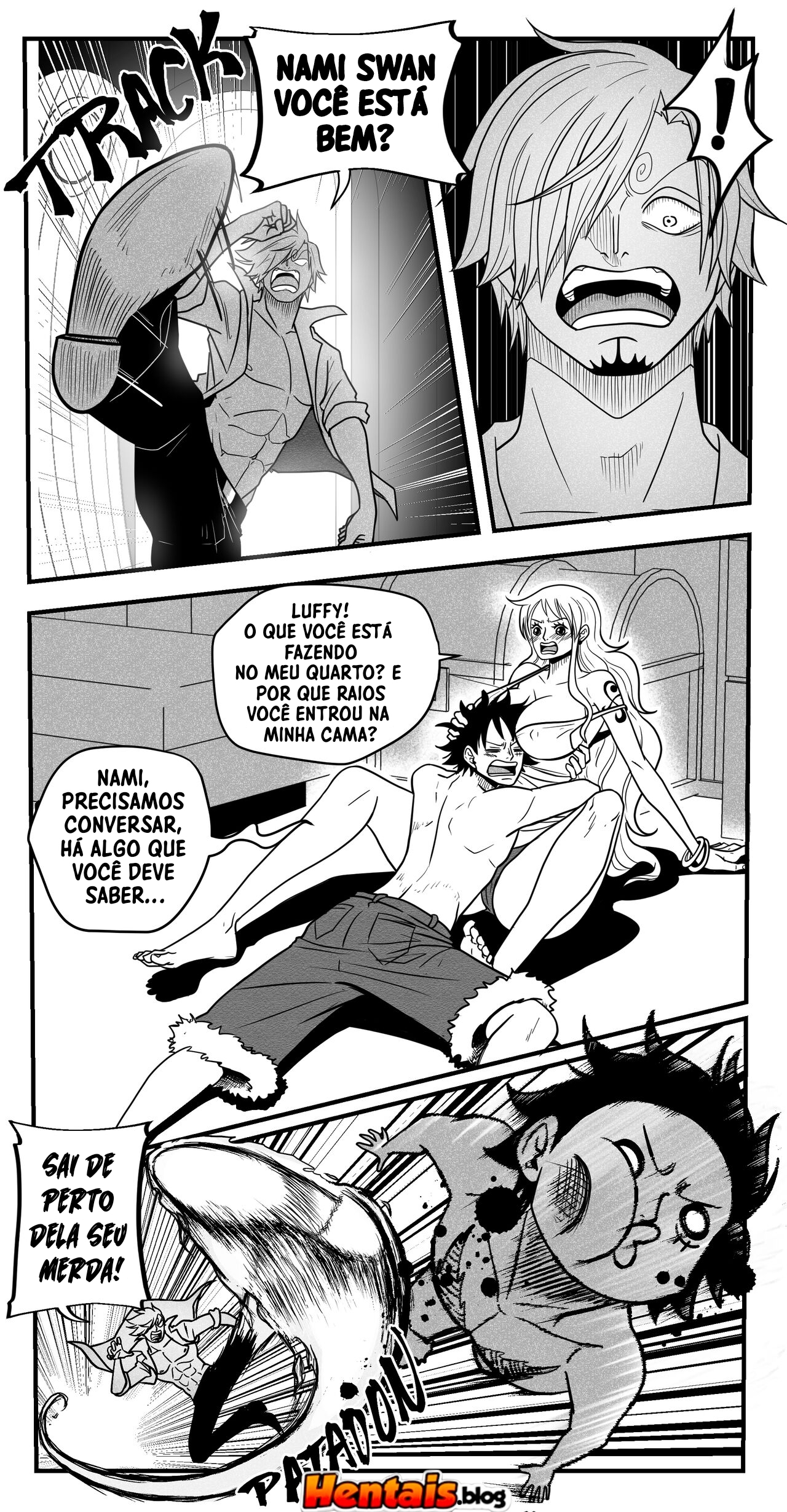 One Piece HQ Hentai: Flan Napolitan Cap.06 - Página 11