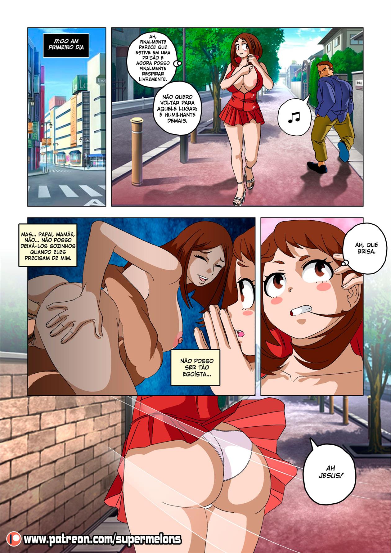 Ochako volta para casa 2 - Página 11
