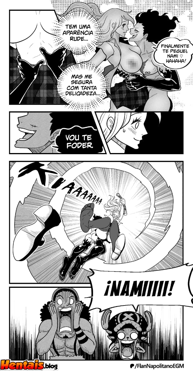 One Piece HQ Hentai: Flan Napolitan Cap.12 - Página 11