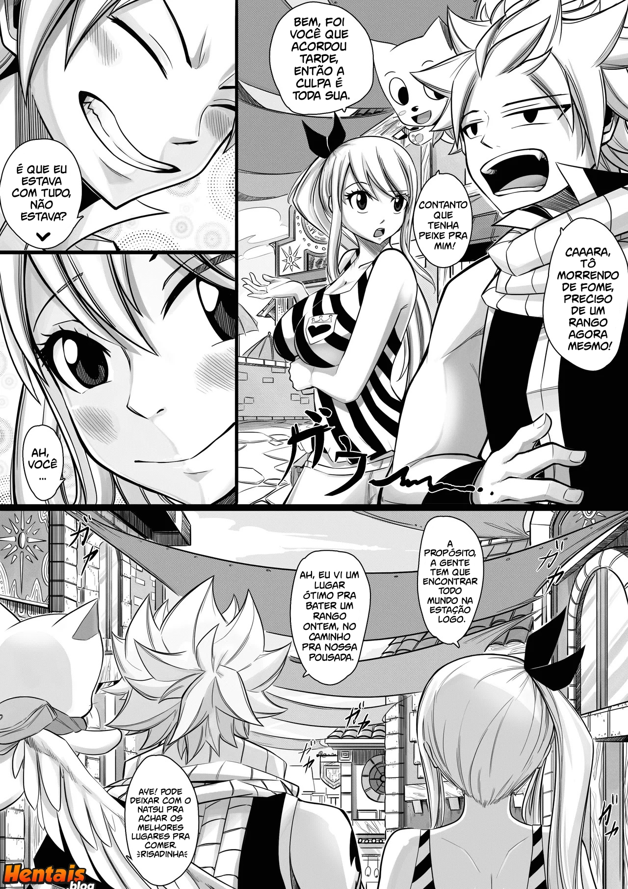 Fairy Tail Hentai: Calor de fada Cap.02 - Página 11
